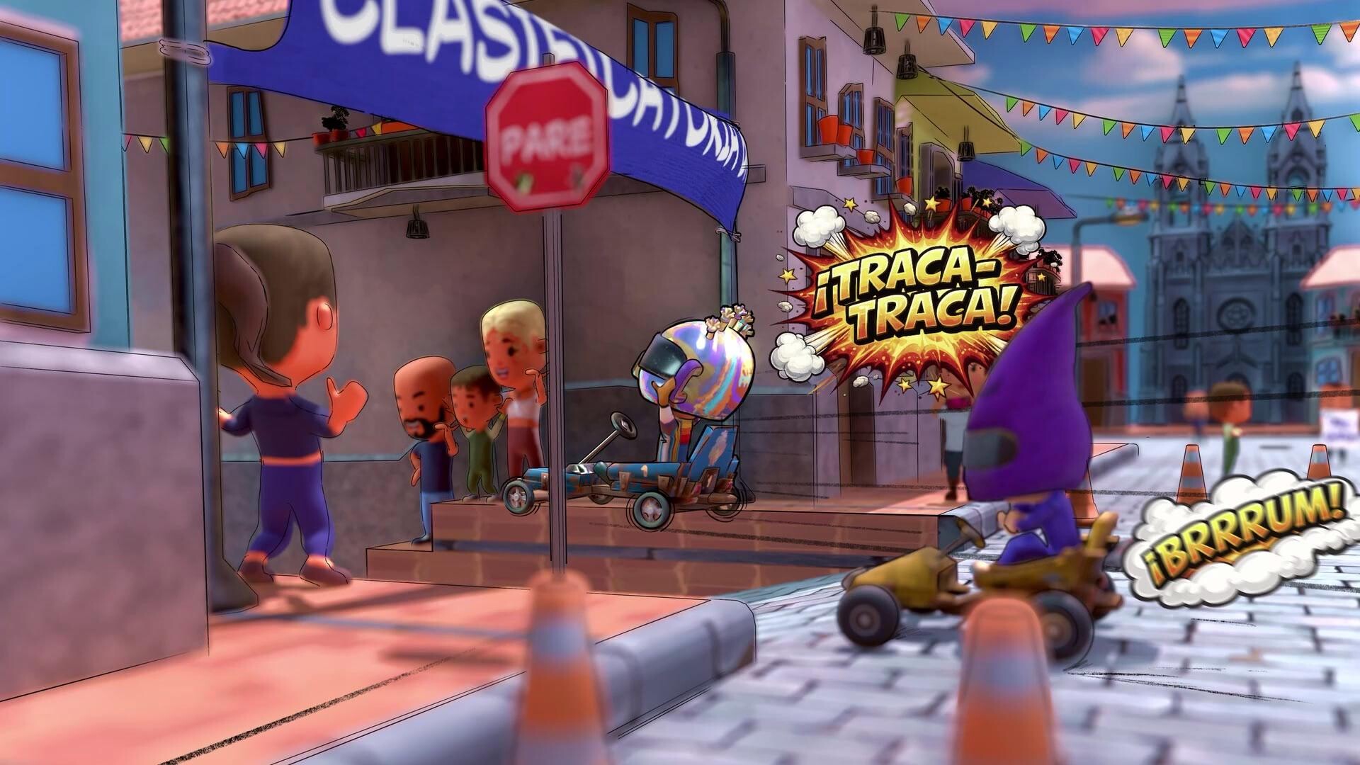Embale - Wooden Kart Race screenshot 5