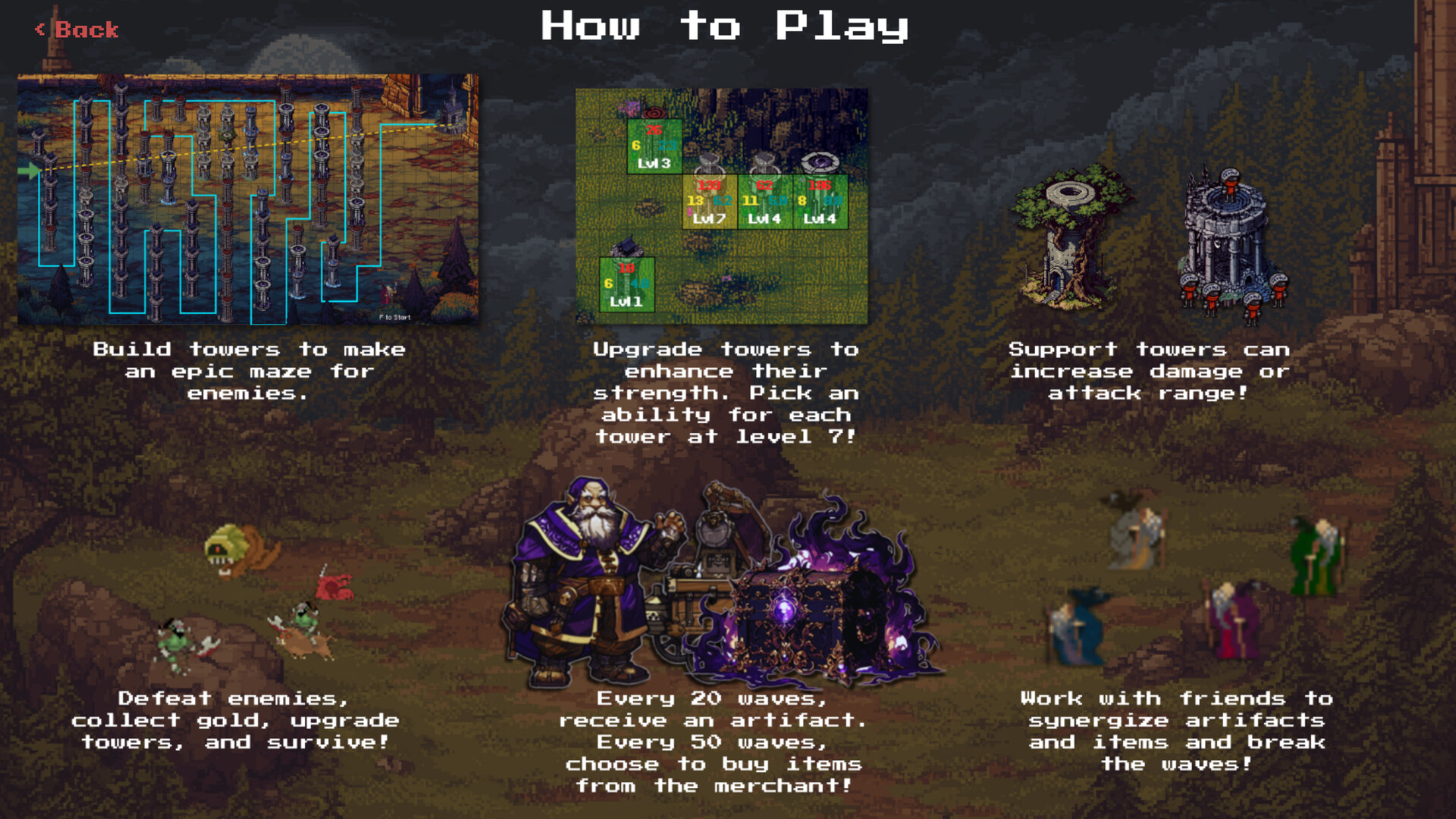 Dark Fantasy Tower Defense screenshot 4