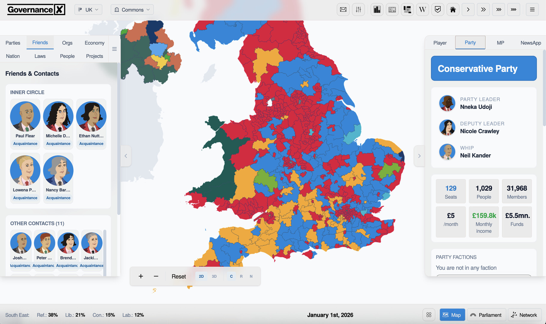 Governance screenshot 1