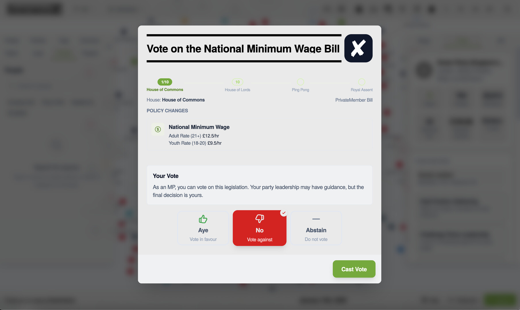 Governance screenshot 10