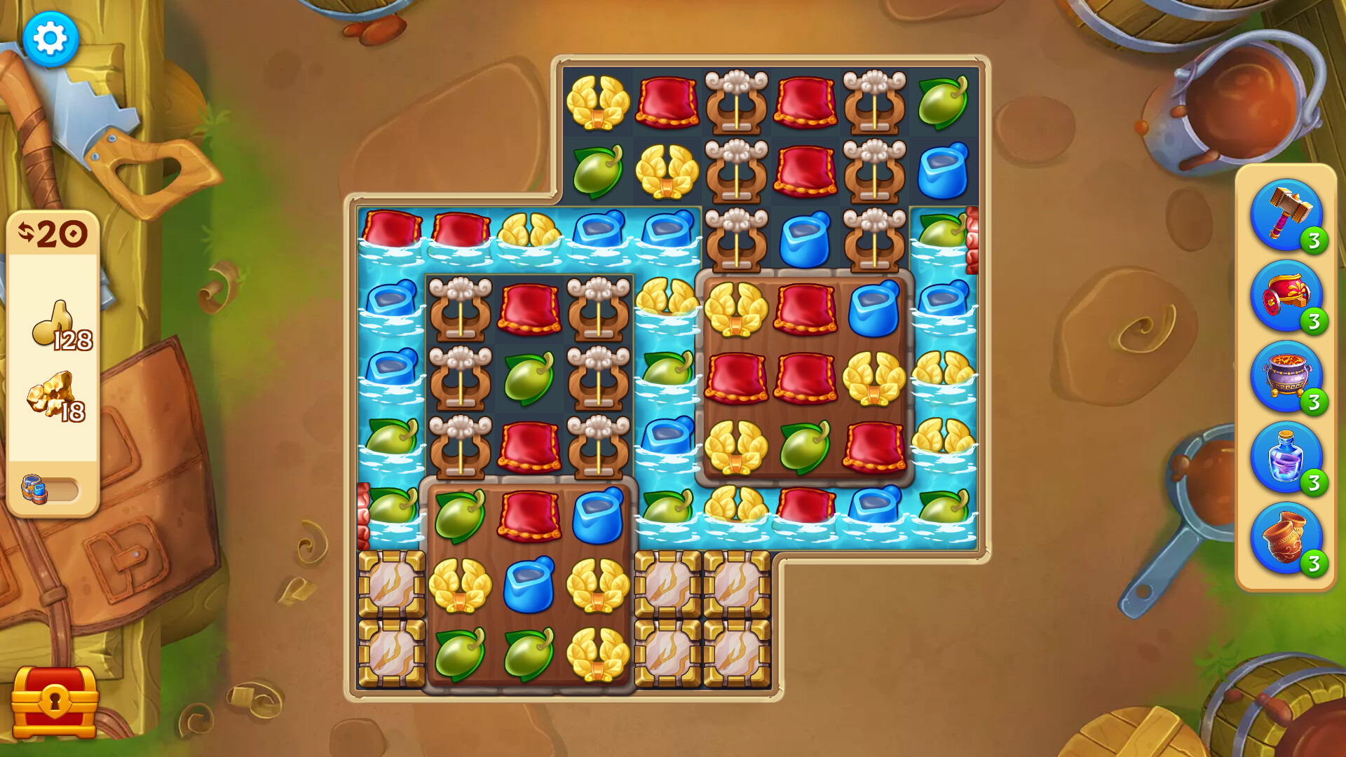 Jewels of Rome: Match-3 Game and City Builder screenshot 8