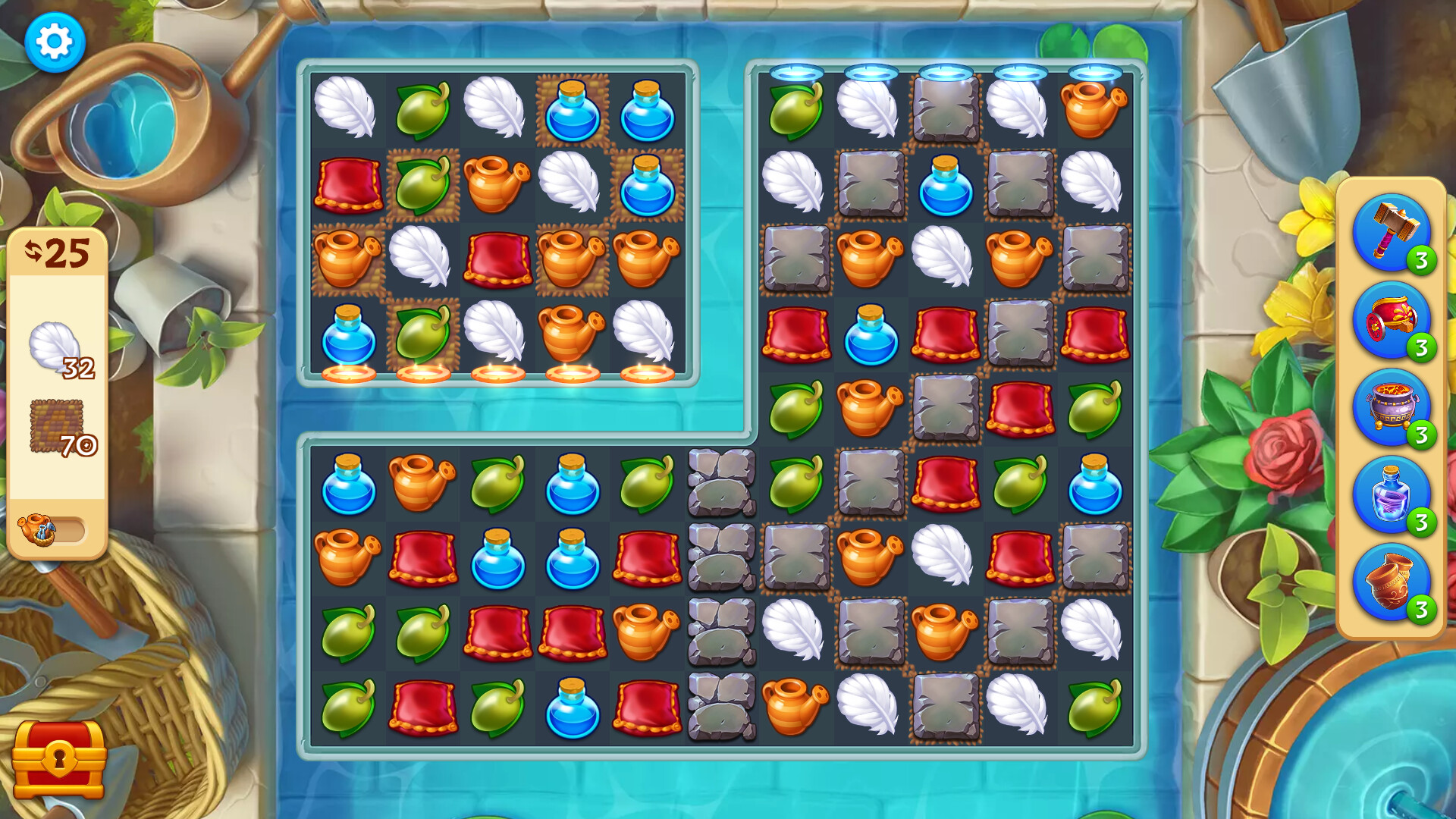 Jewels of Rome: Match-3 Game and City Builder screenshot 4