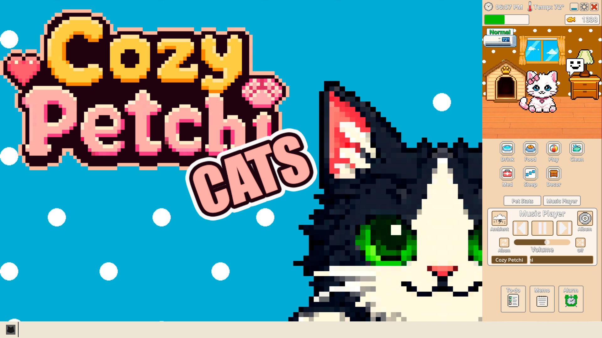 Cozy Petchi Cats screenshot 1