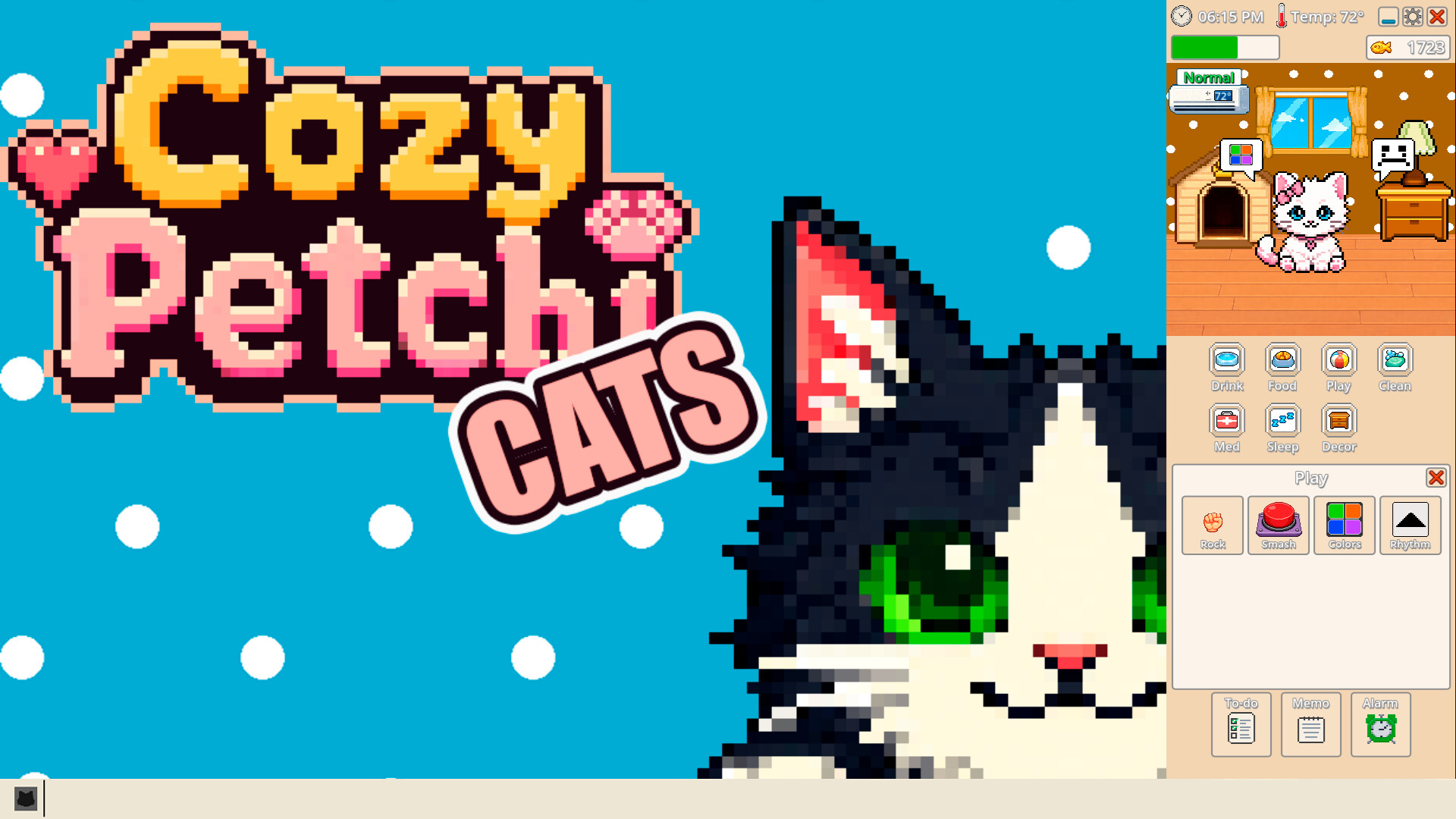 Cozy Petchi Cats screenshot 3