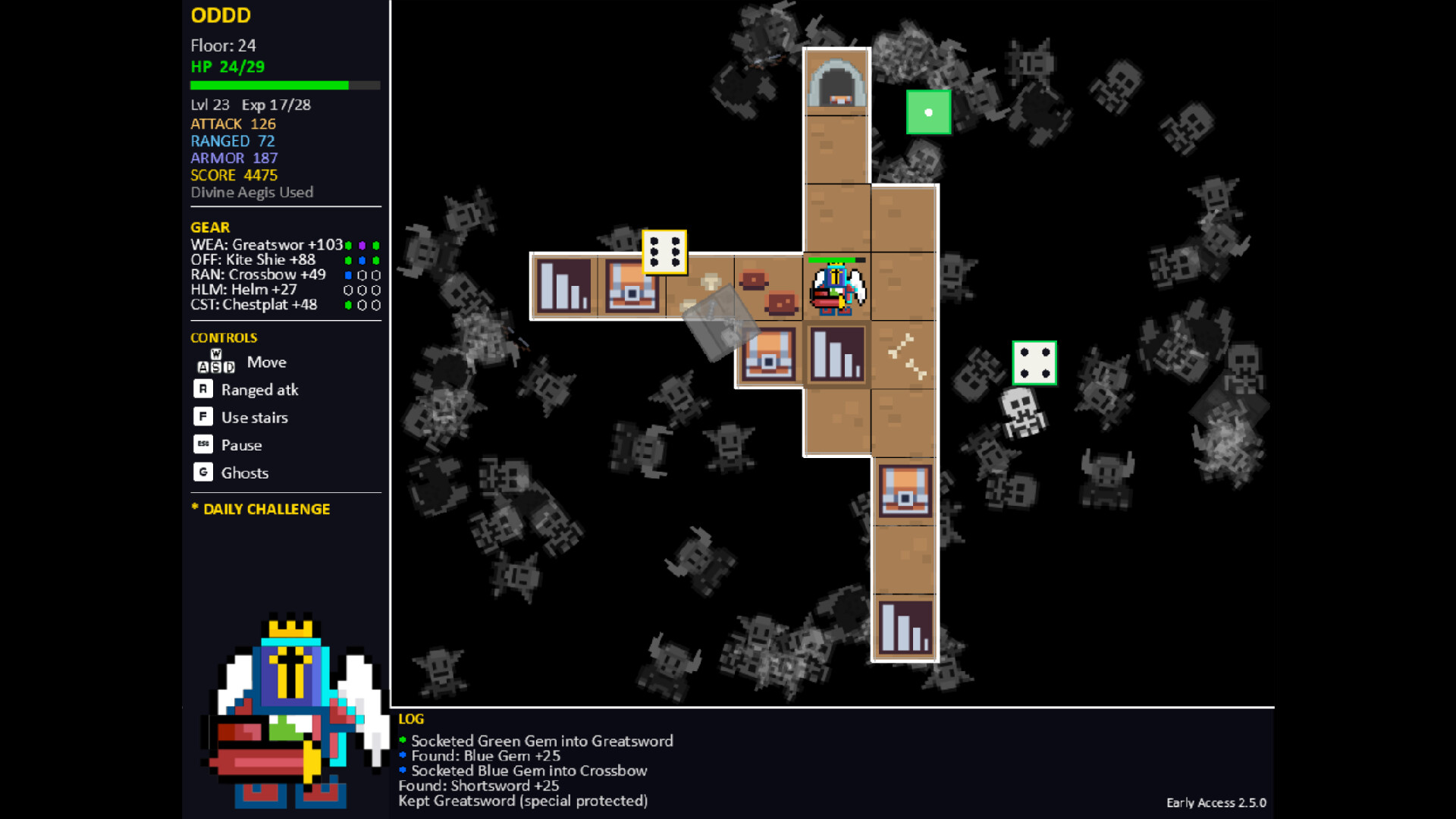One Dice Dungeon Delve screenshot 2