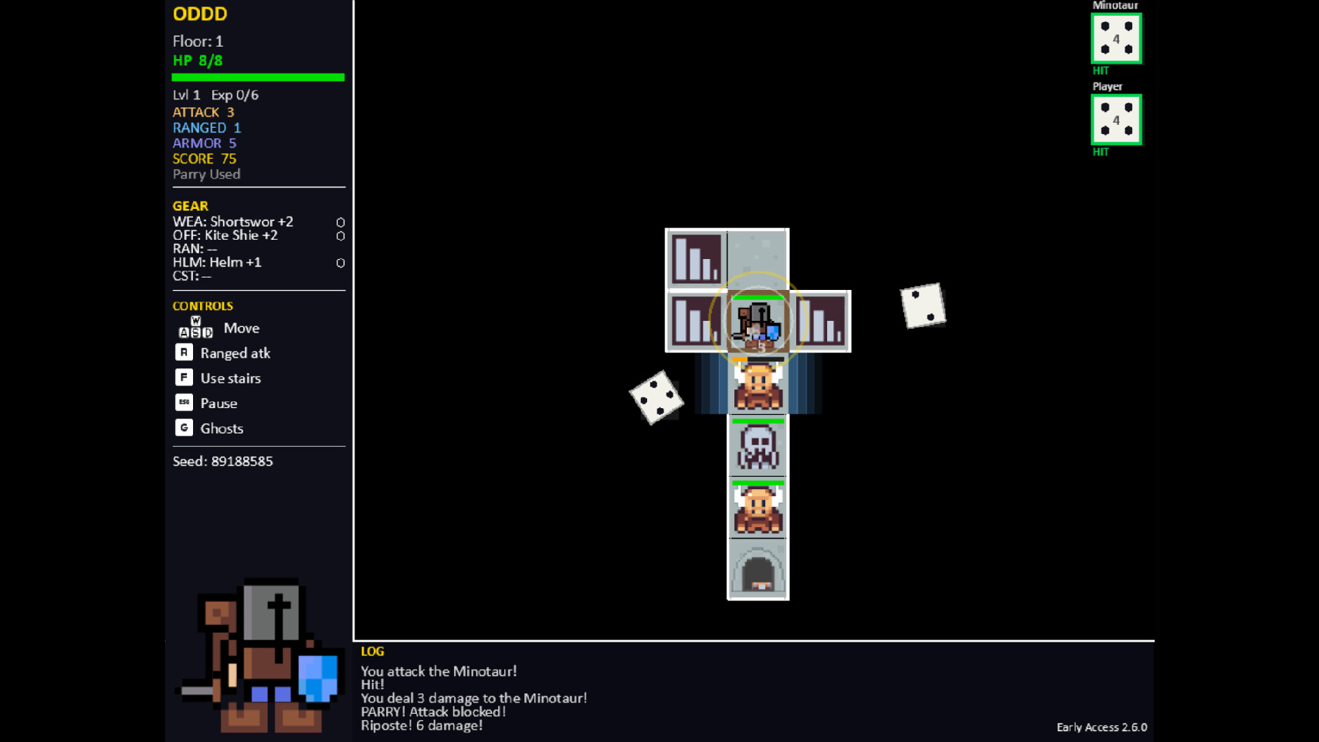 One Dice Dungeon Delve screenshot 1