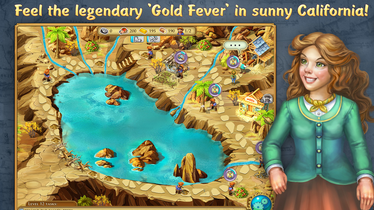 Rush for gold: California screenshot 2