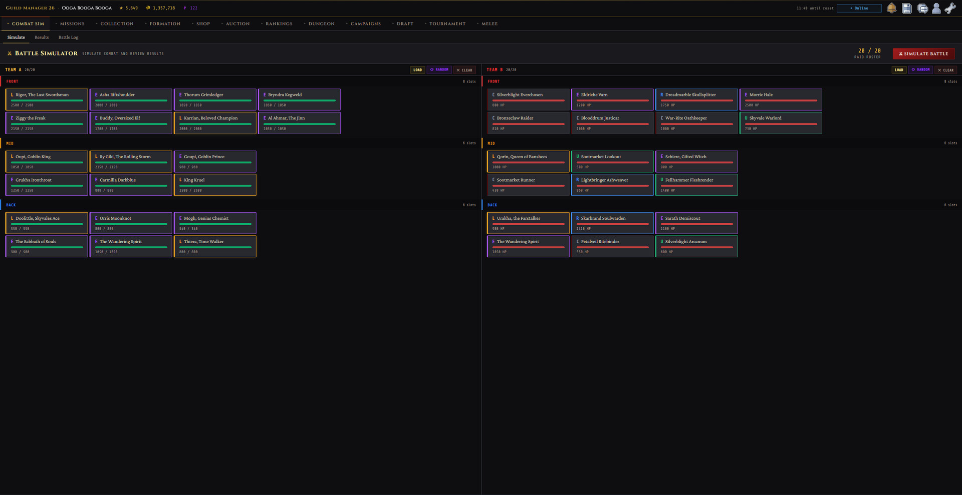 Guild Manager 26 screenshot 2