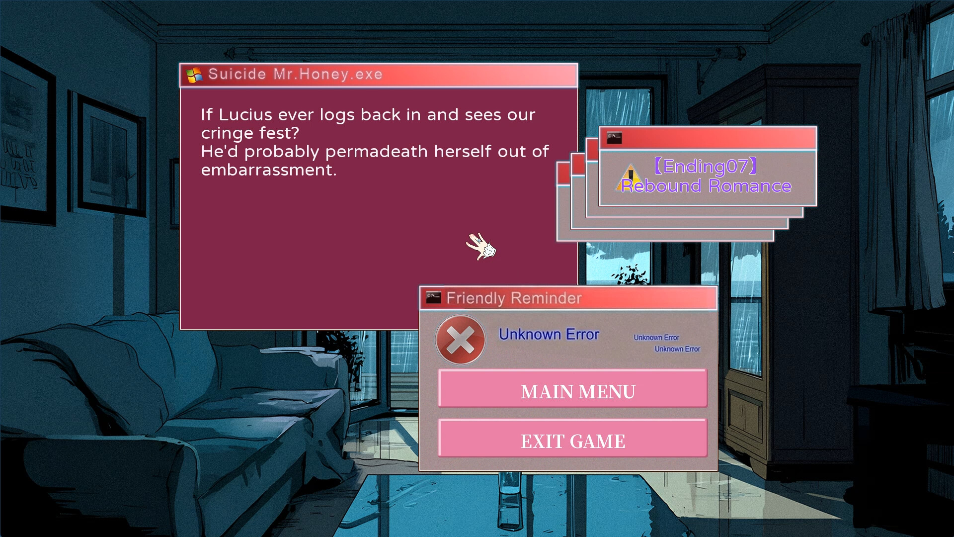 Novel Forger: Suicide Mr. Fury screenshot 6