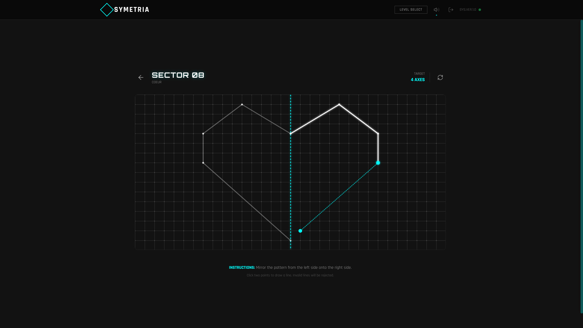 Symetria screenshot 1
