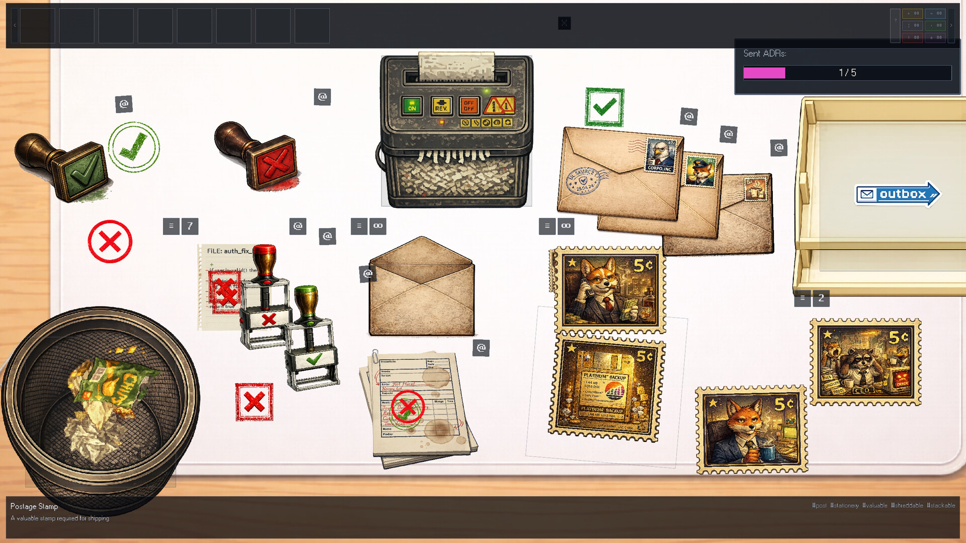 Overcommit: Class Inheritance screenshot 2