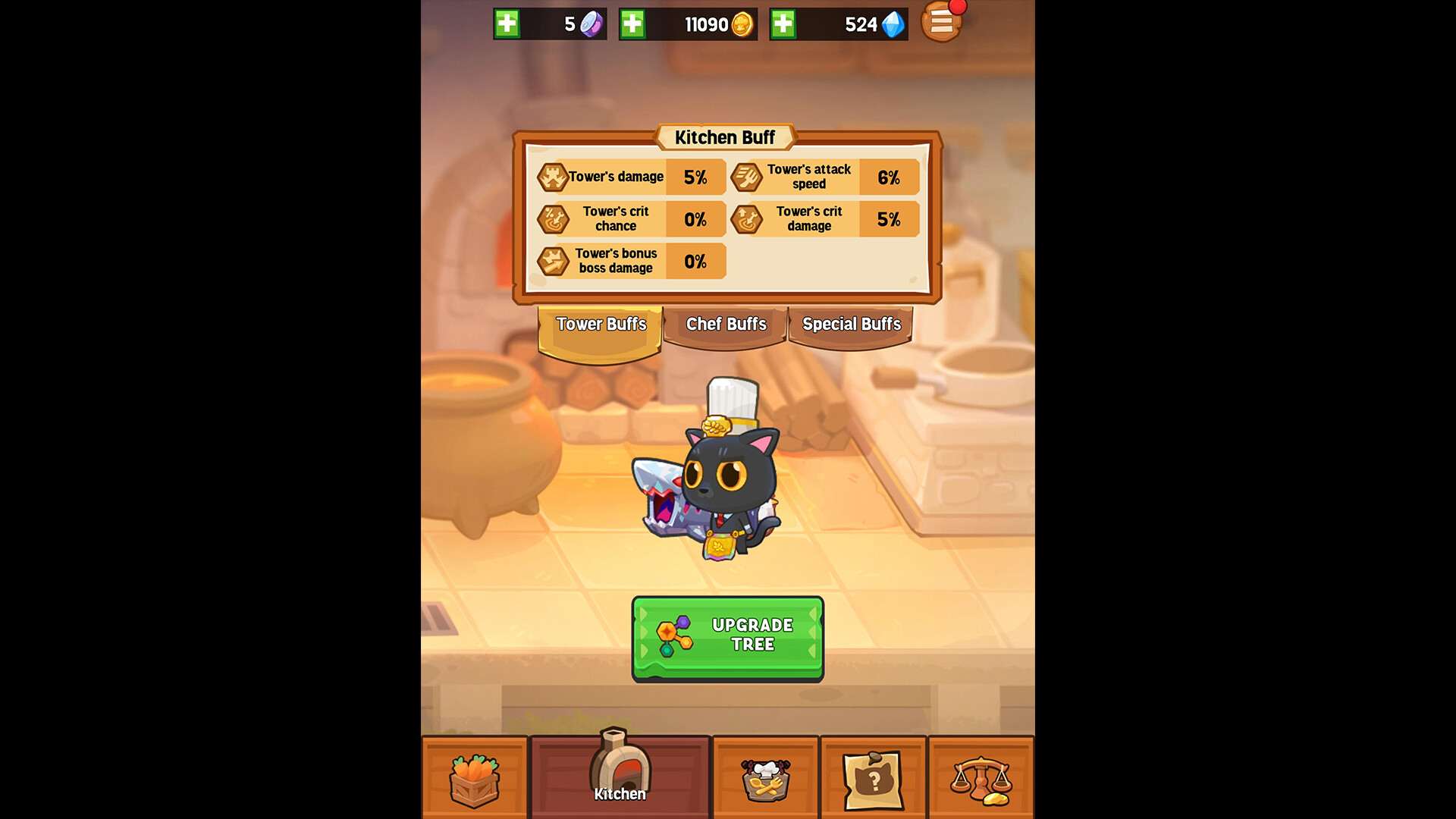 Cat Cook: Defense screenshot 1