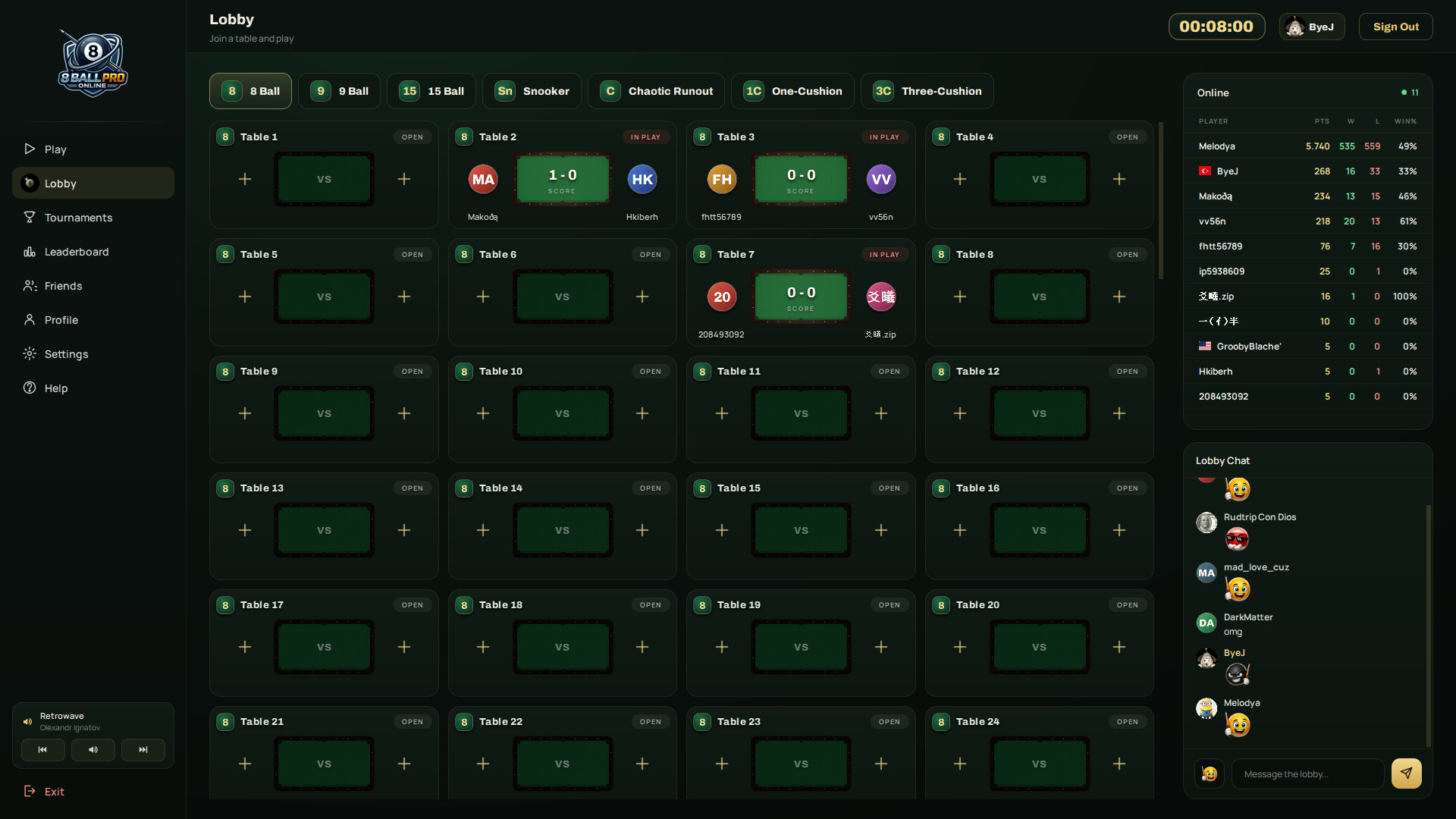 8 Ball Pro Online screenshot 3