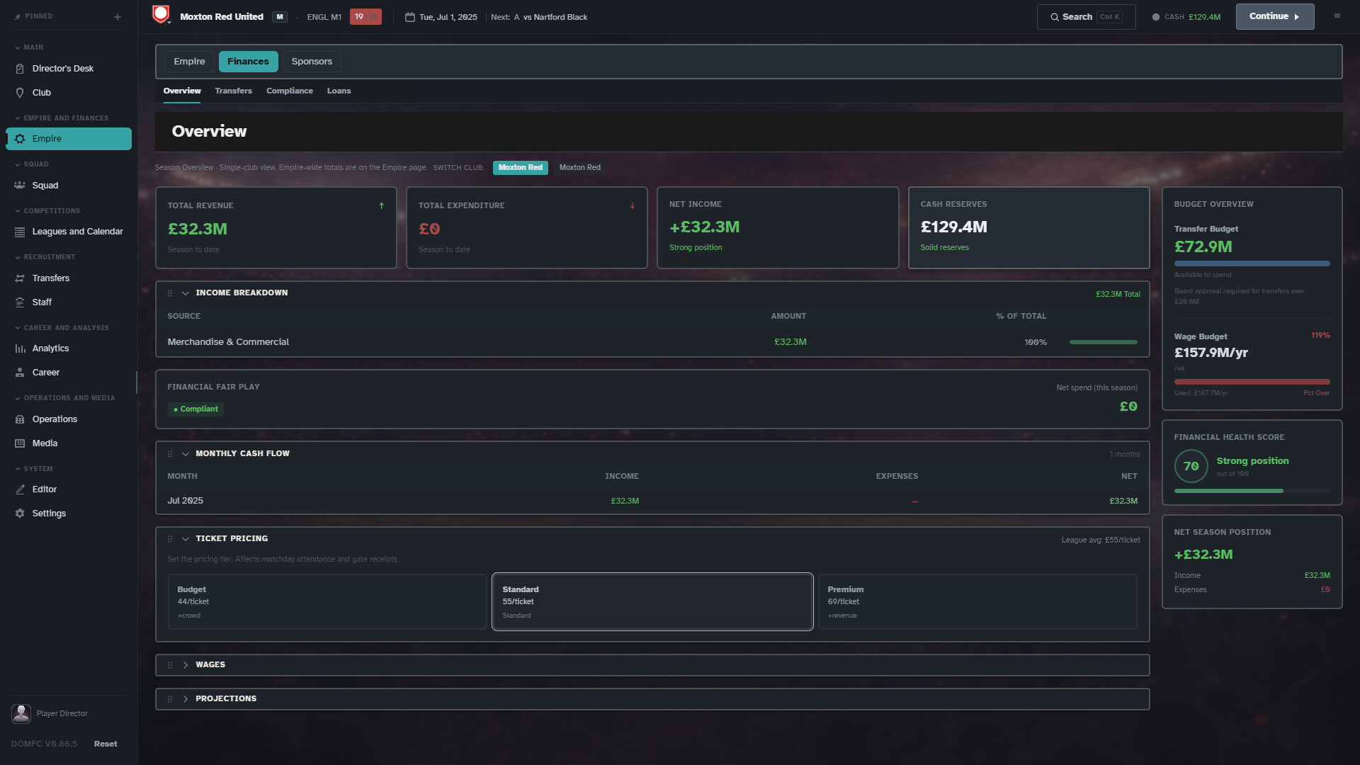 Director of Management: Football Club screenshot 8