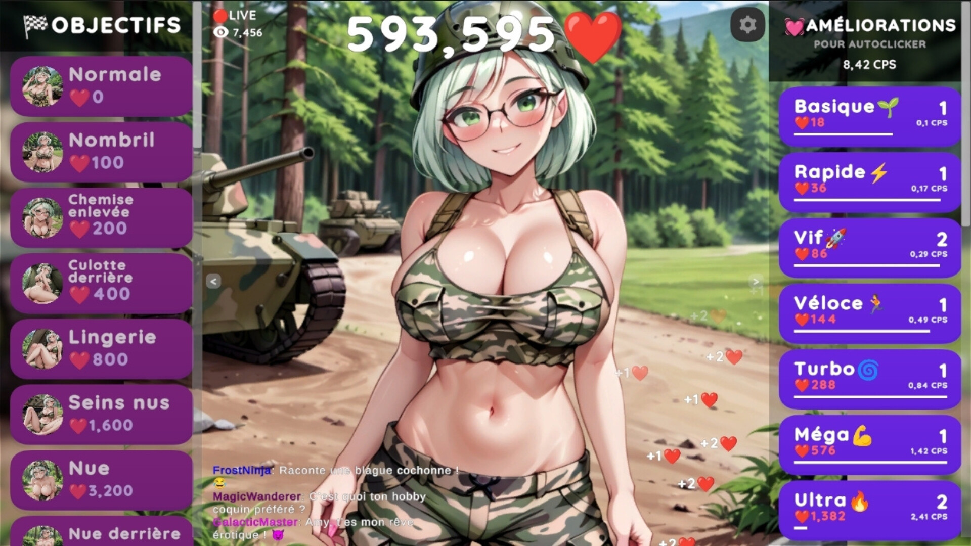 Hentai Clicker: Amy is streaming screenshot 4