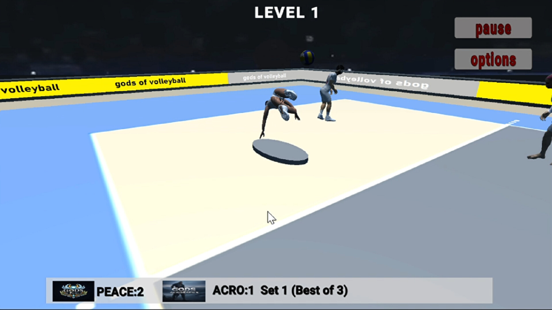 GODS OF VOLLEYBALL screenshot 1