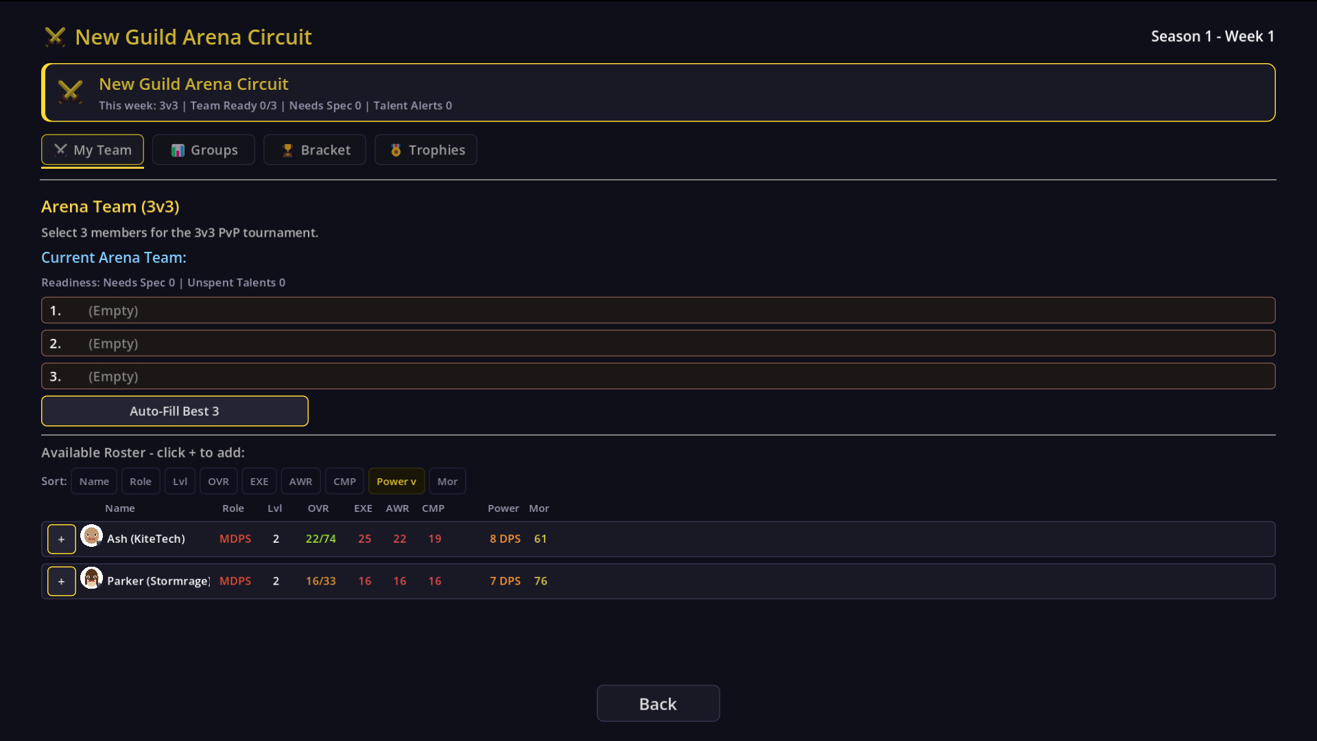 Mythic Manager screenshot 3