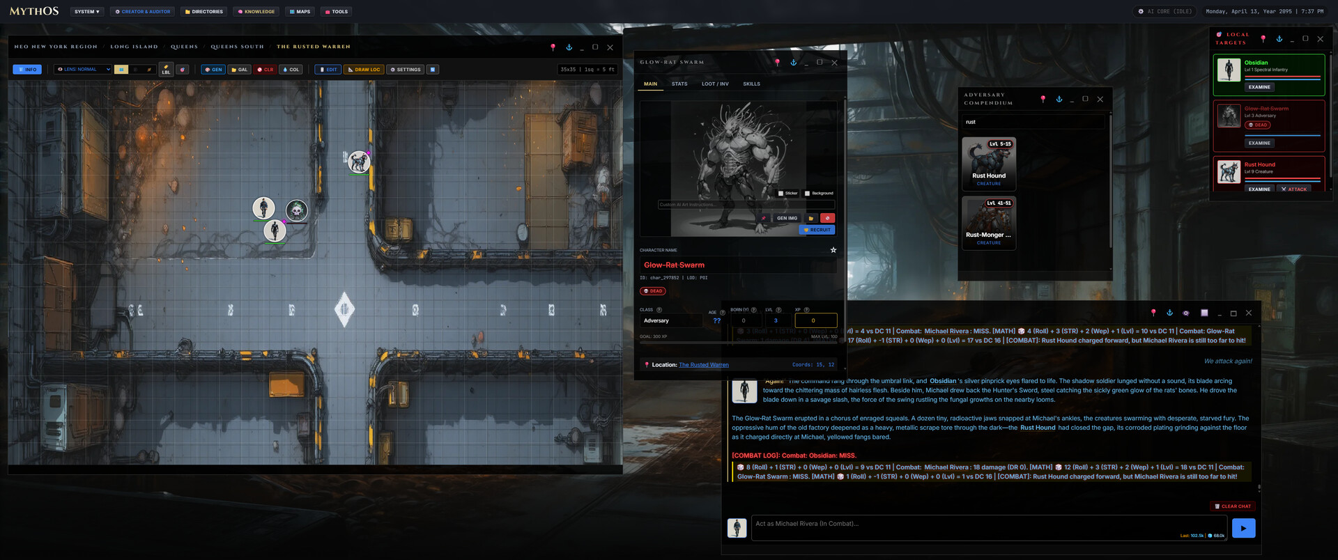 Myth-OS screenshot 15
