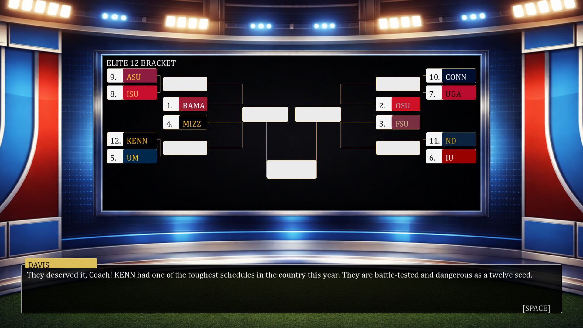 Pure College Football screenshot 1
