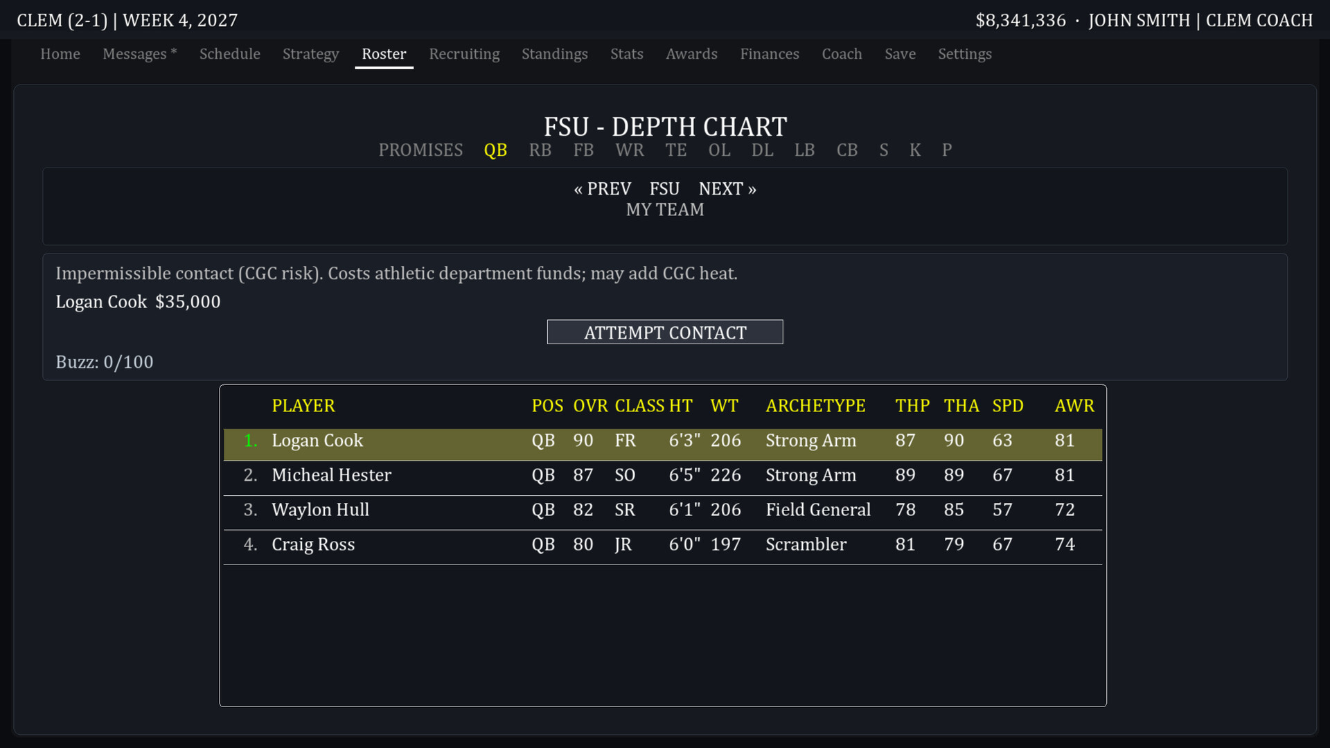 Pure College Football screenshot 15