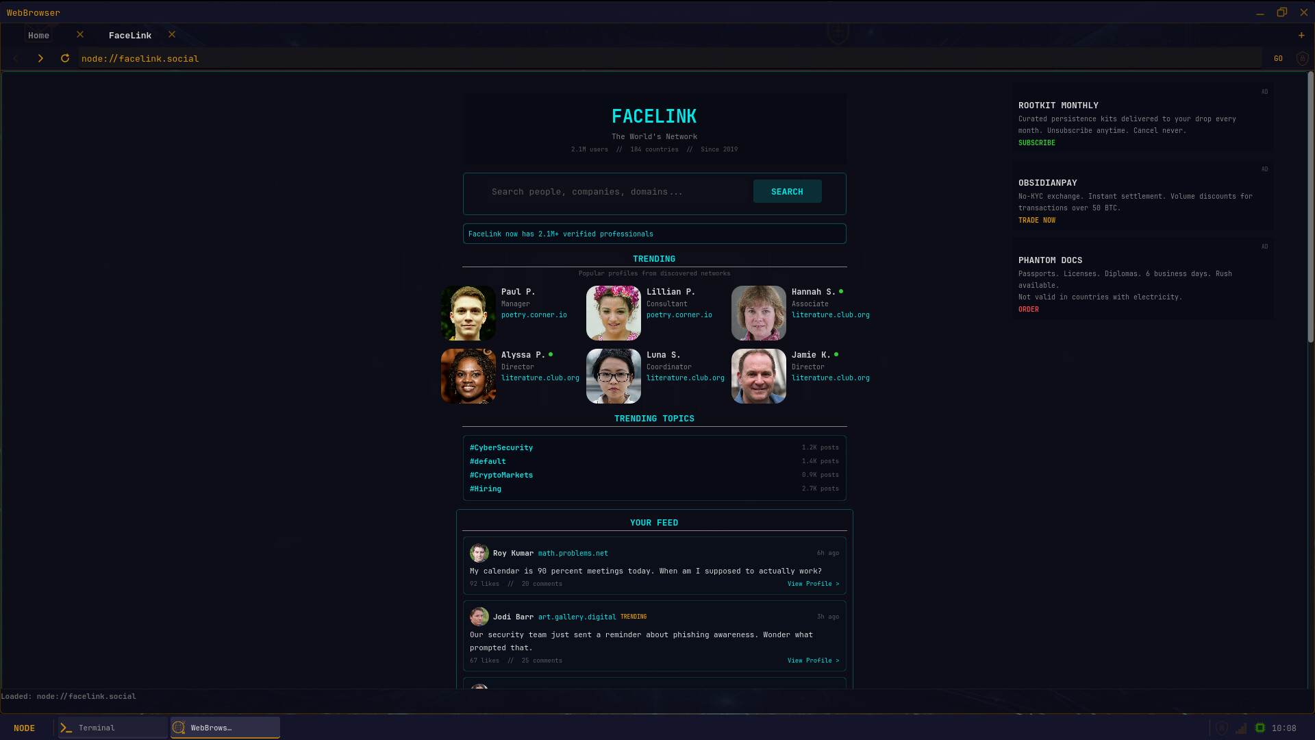 NODE: PROTOCOL screenshot 9