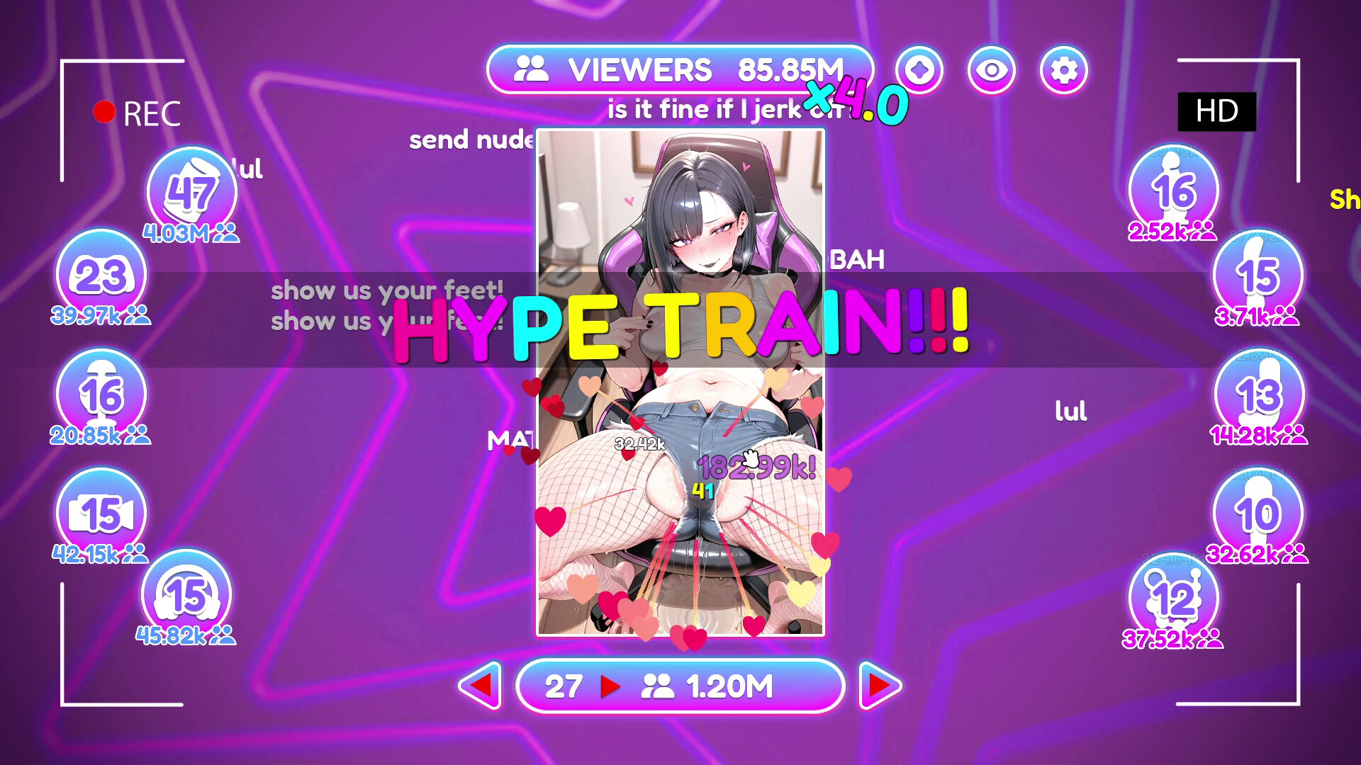 Clicker Complex: Vira’s Private Stream screenshot 6