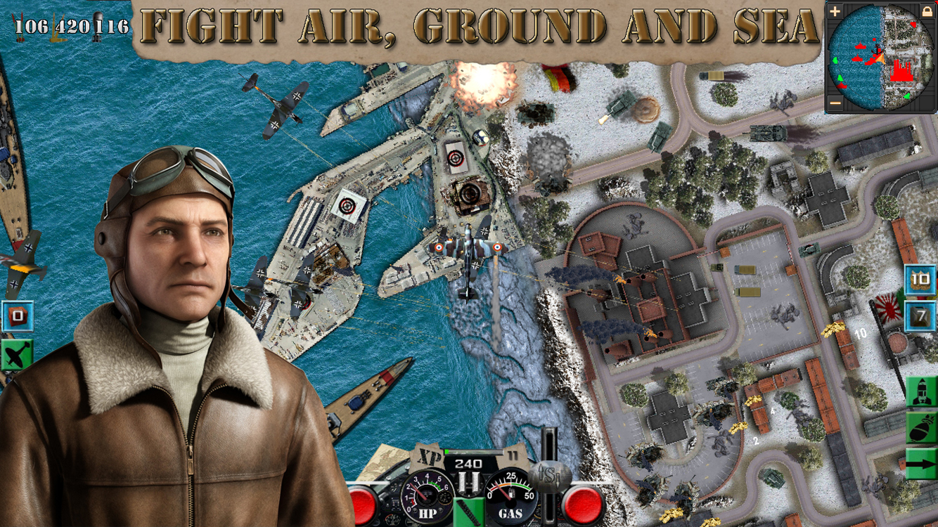 War Birds: WW2 Air strike 1942 screenshot 2