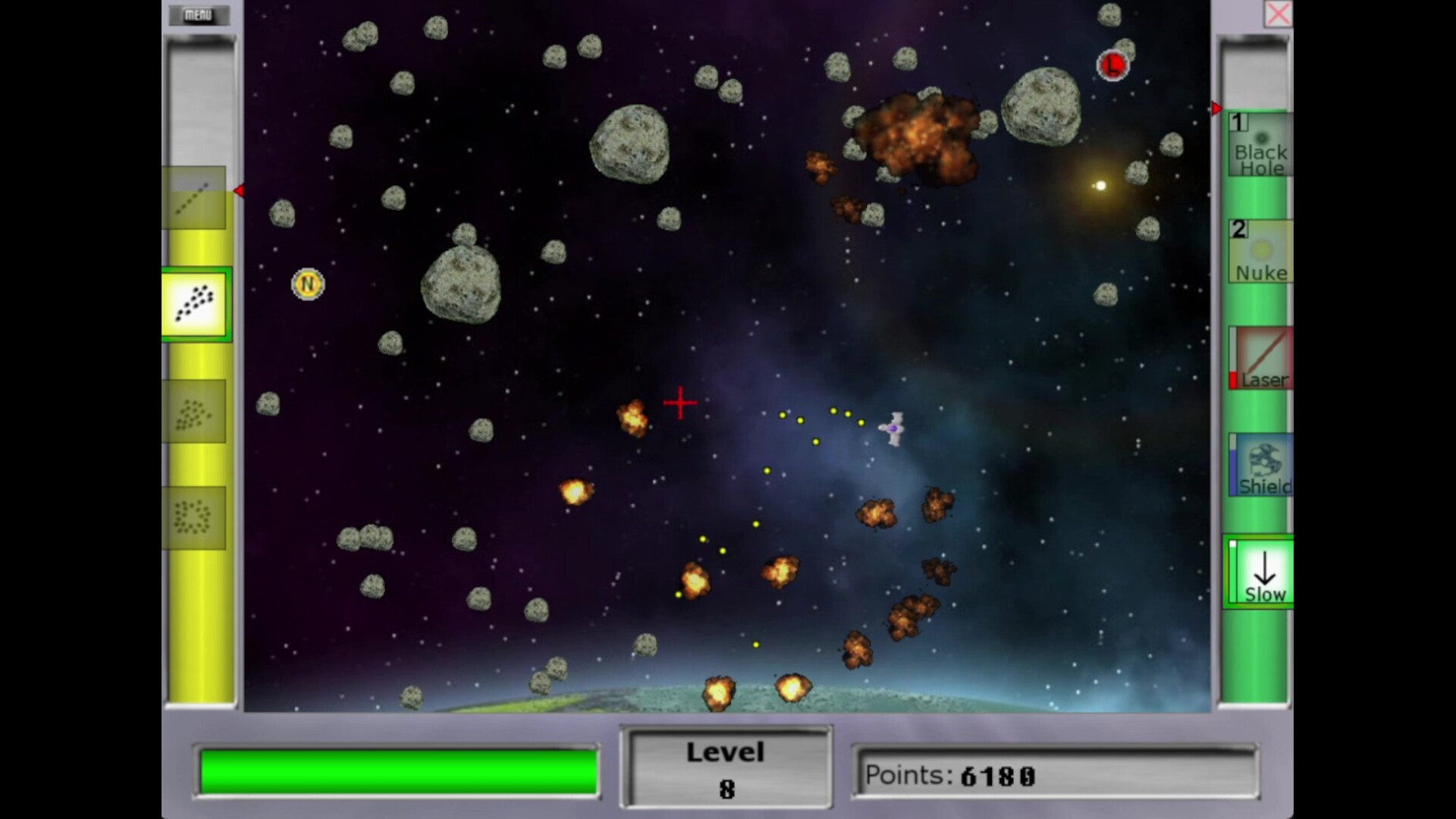Meteor Swarm Old School screenshot 2