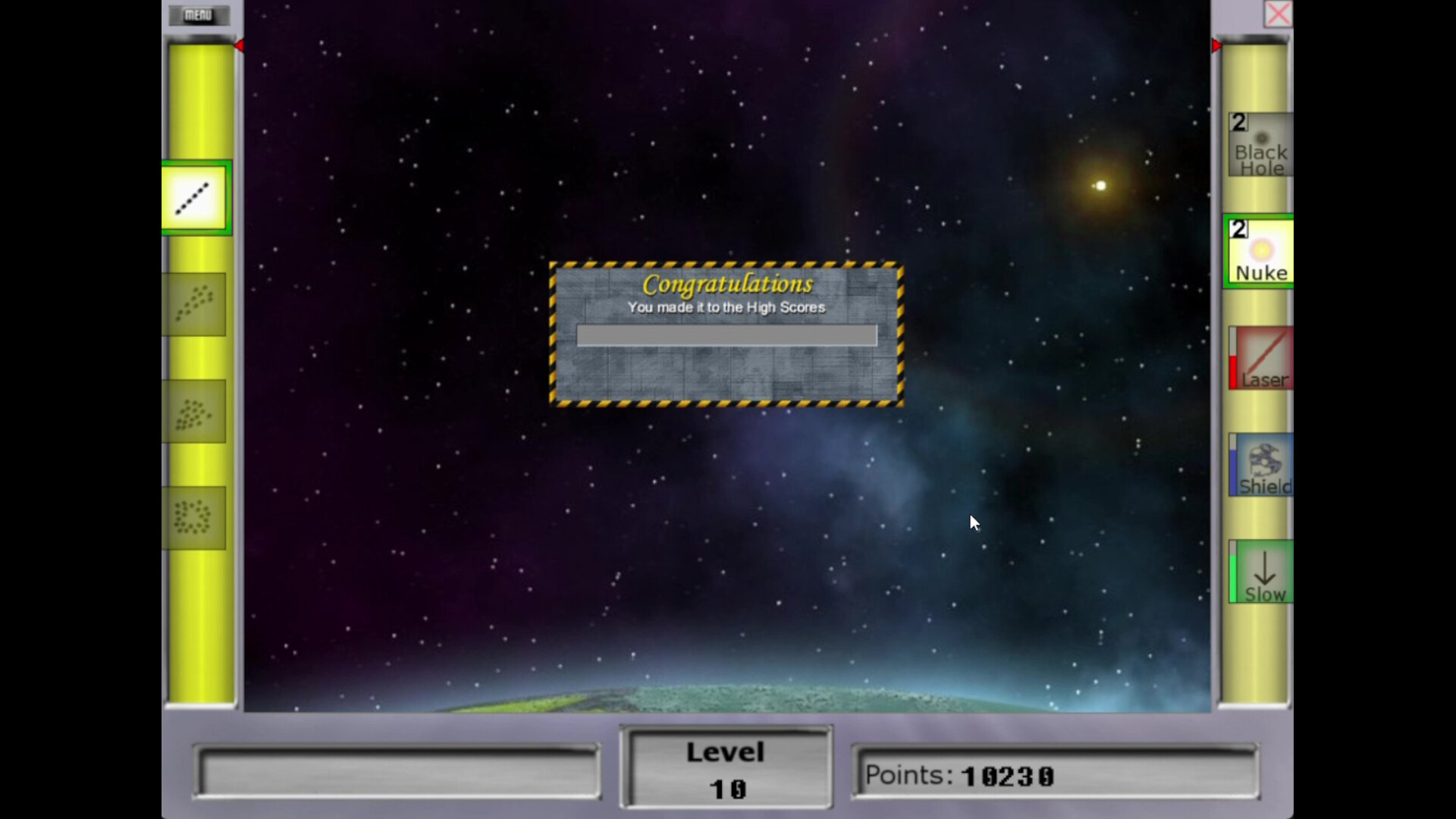 Meteor Swarm Old School screenshot 4
