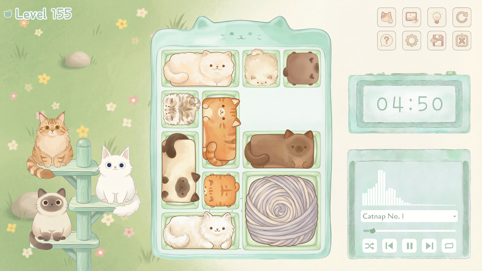 Cat Block - Sliding Puzzle screenshot 3