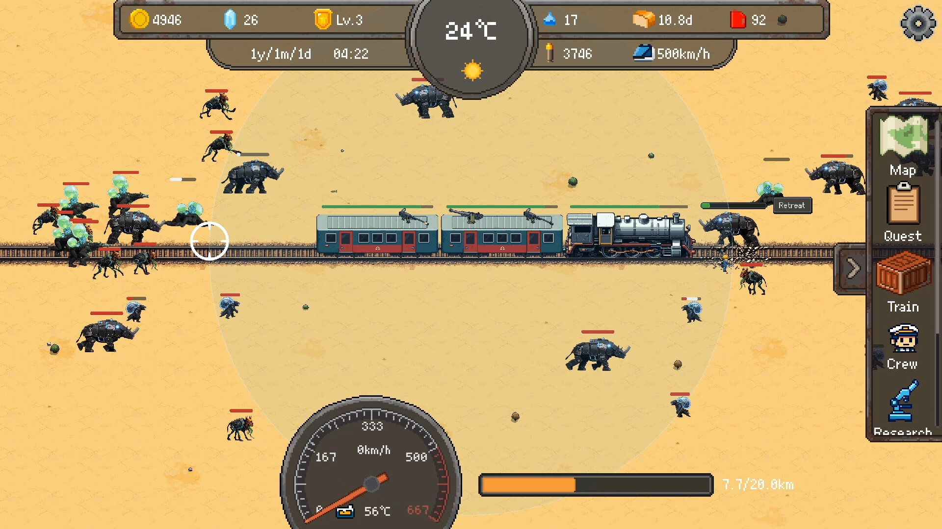 Wasteland Train: Conductor screenshot 2