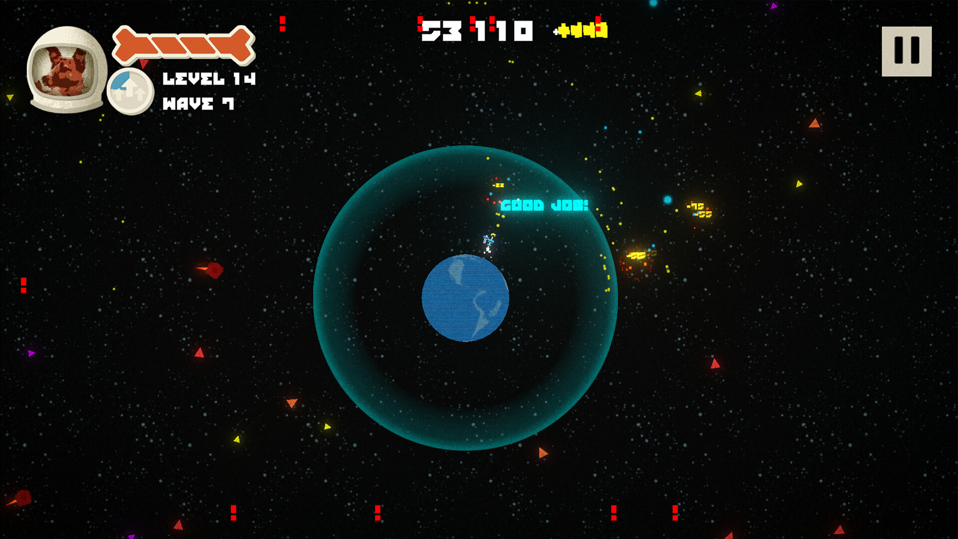 Laika's Space Defence screenshot 1