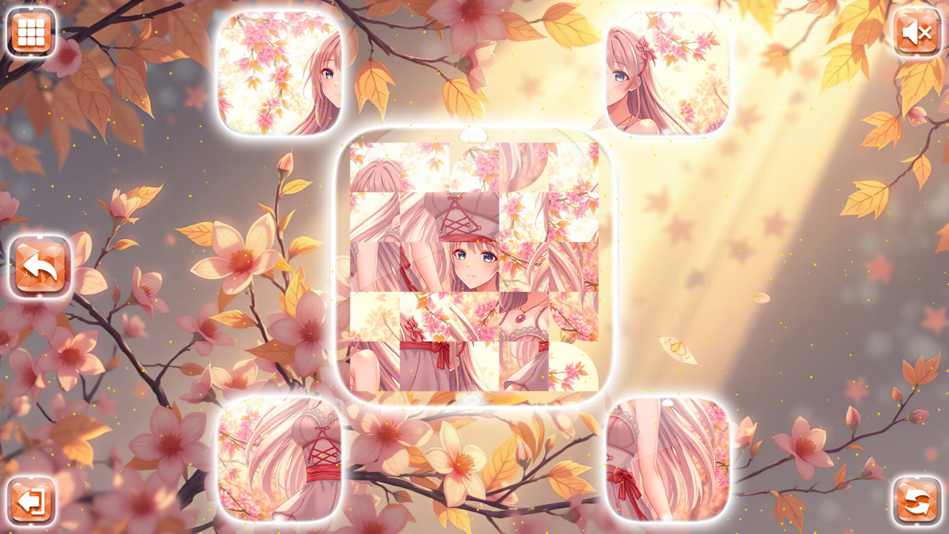 Lovely Anime Puzzle: Autumn screenshot 5