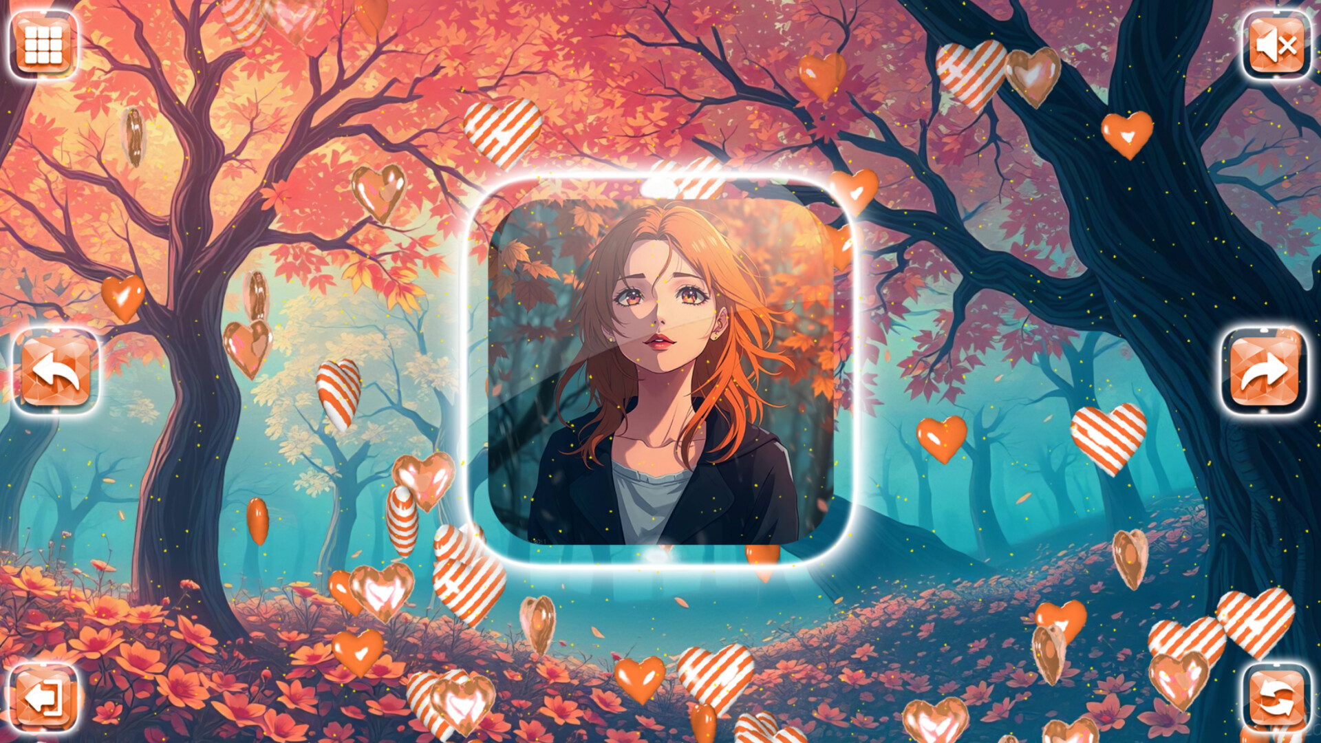 Lovely Anime Puzzle: Autumn screenshot 2