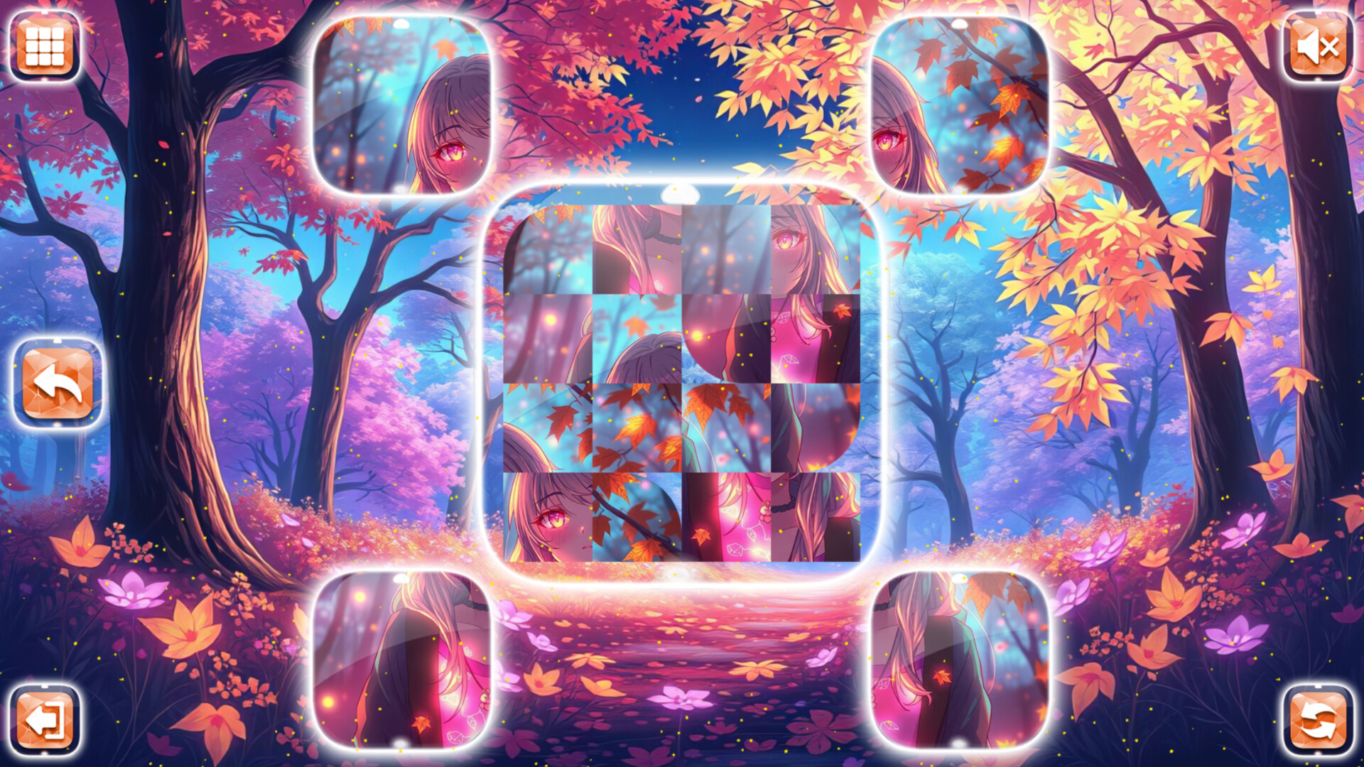 Lovely Anime Puzzle: Autumn screenshot 3
