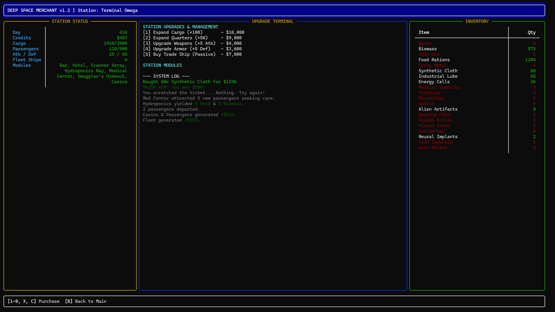 Deep Space Merchant screenshot 8