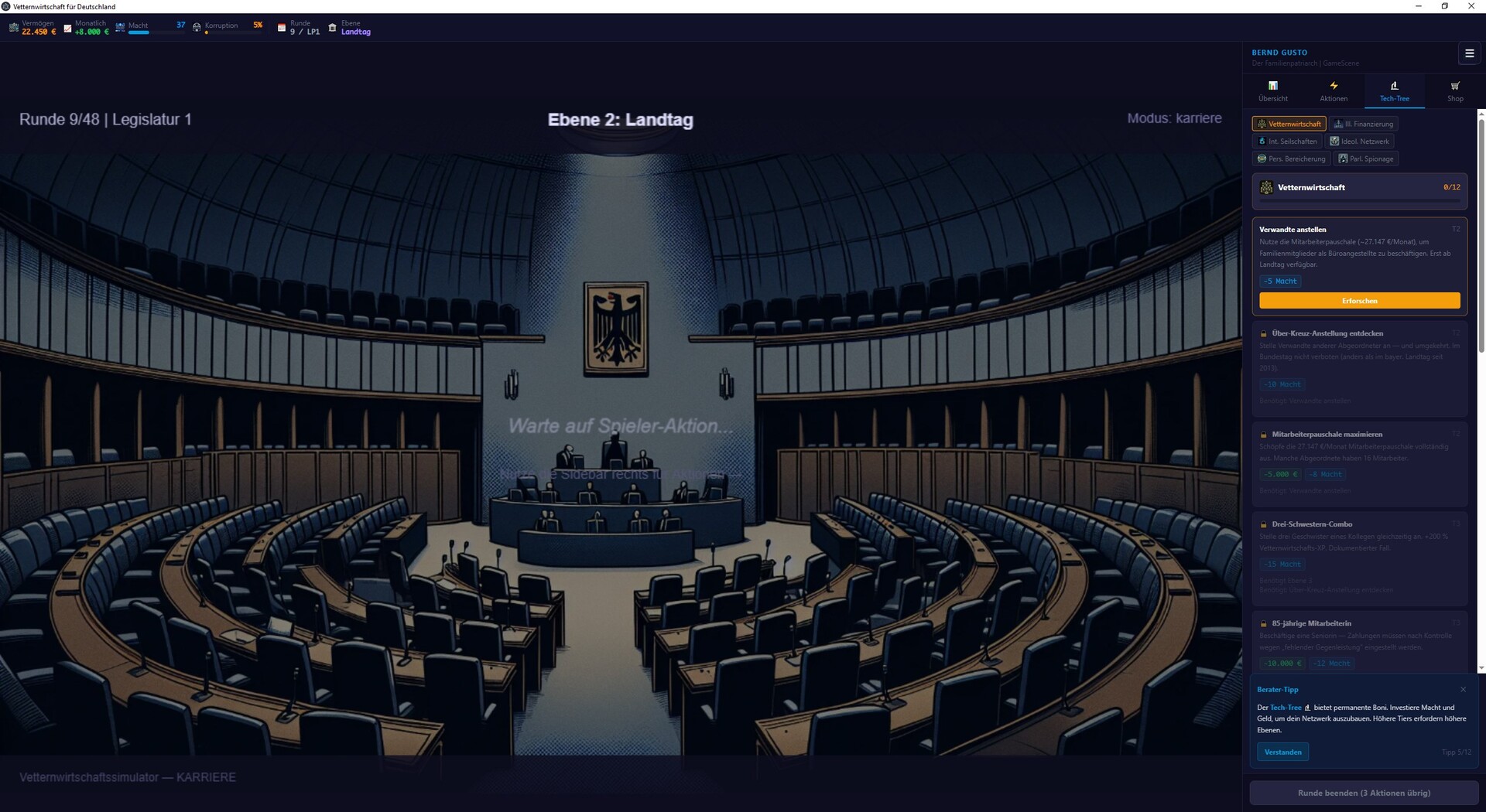 Nepotism for Germany screenshot 6
