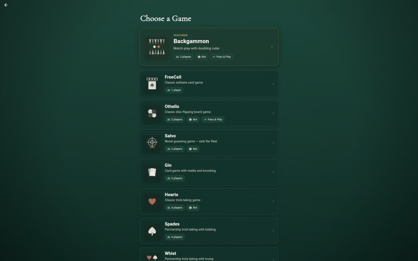Baize screenshot 3