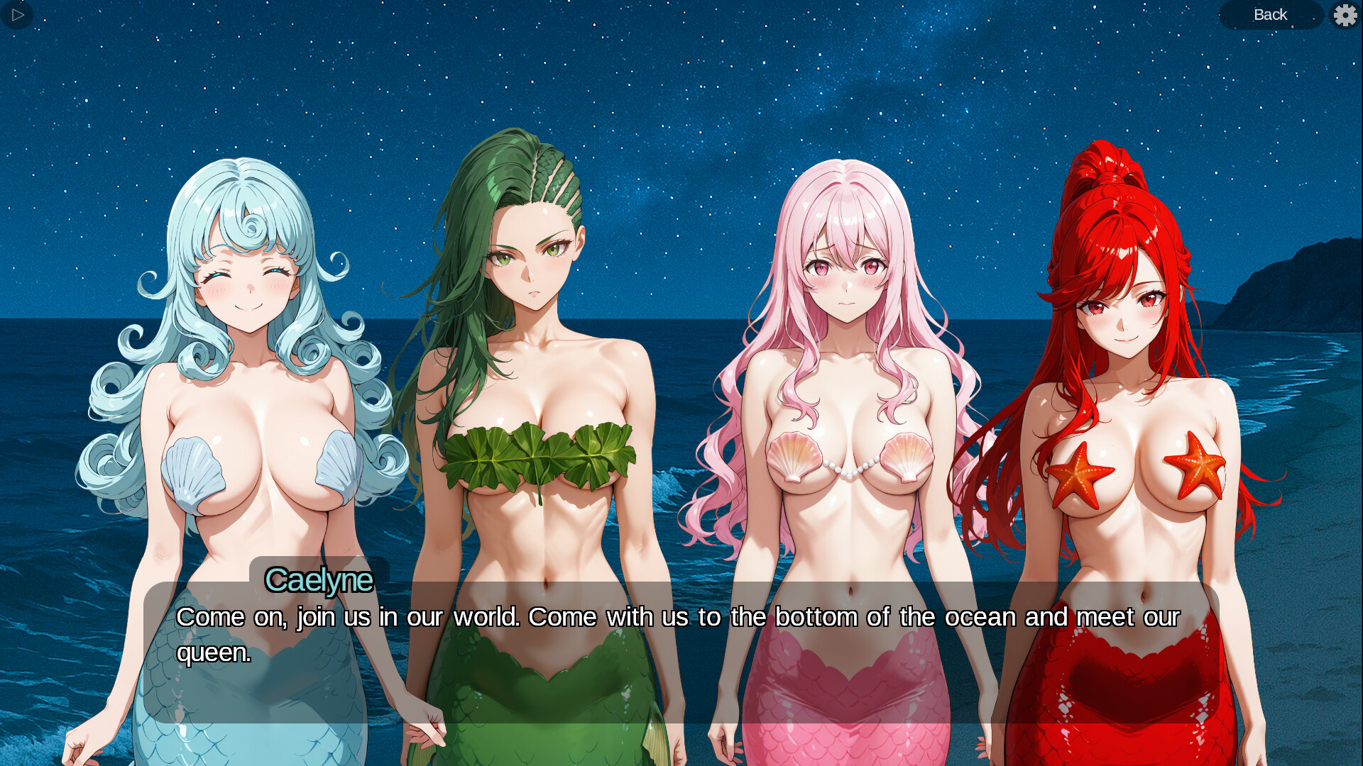 Futanari Mermaids screenshot 14