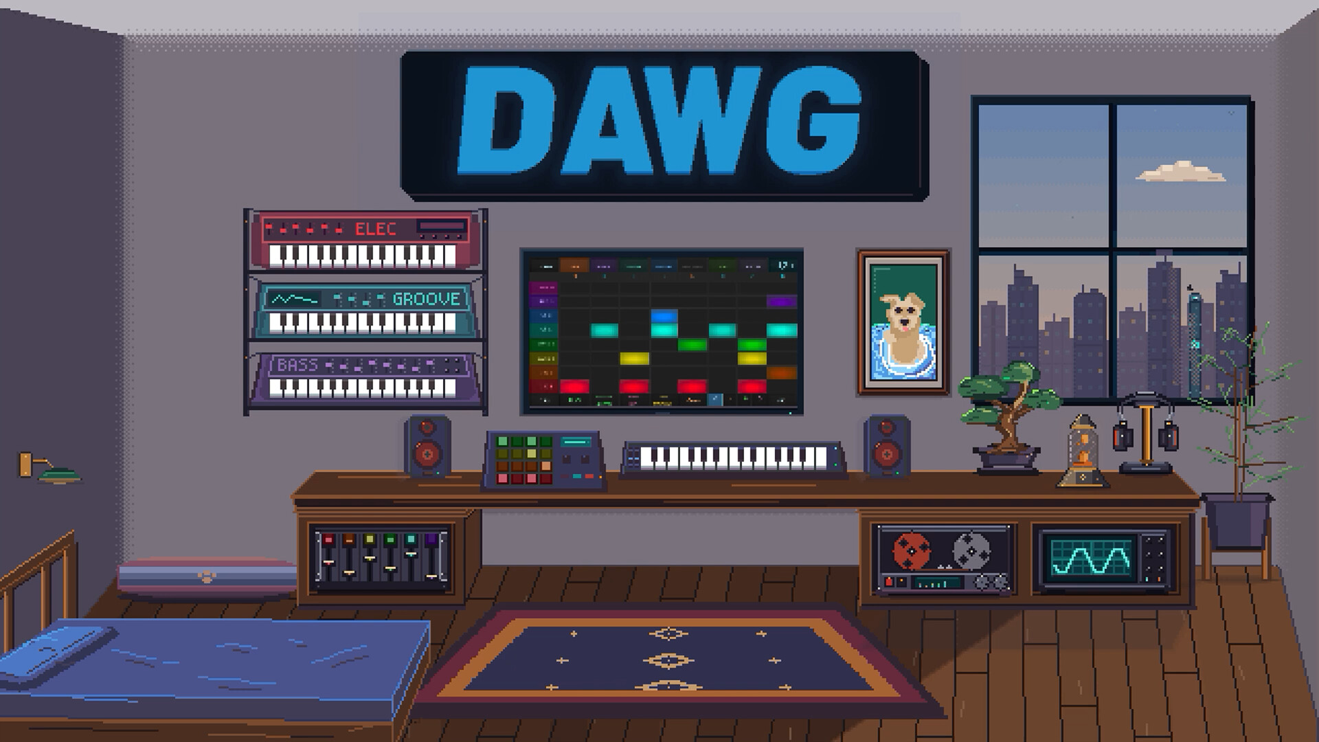 DAWG - Digital Audio Workstation Game screenshot 1