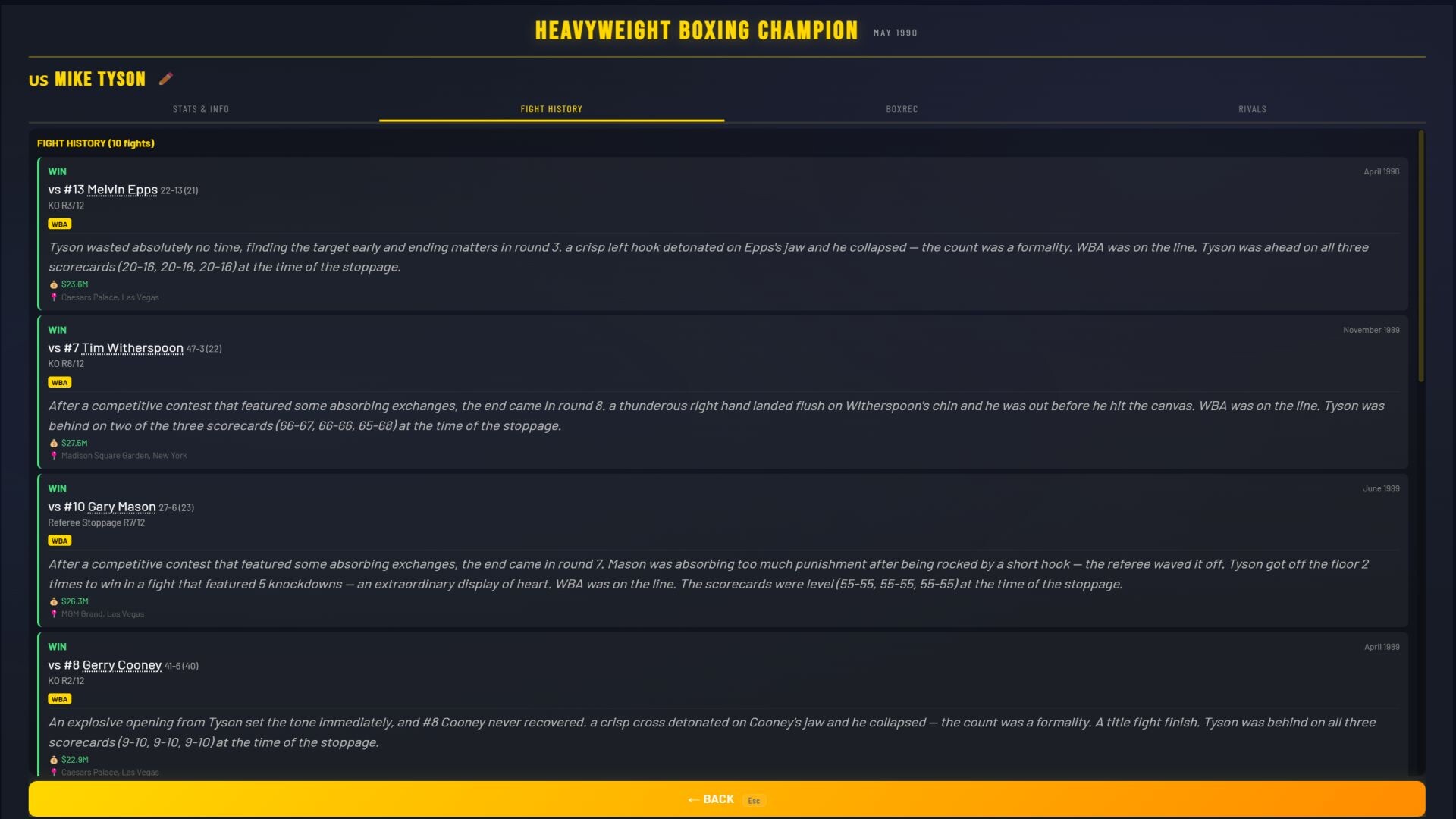 Sim: Heavyweight Boxing Champion screenshot 11
