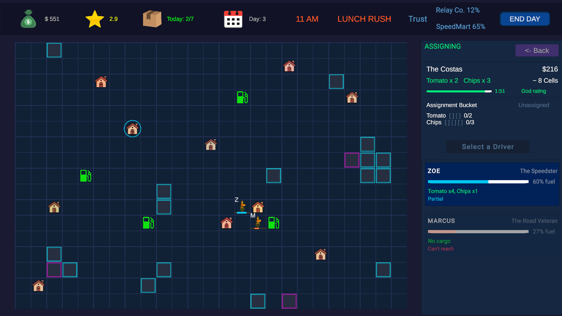 Rush Hour Relay screenshot 1
