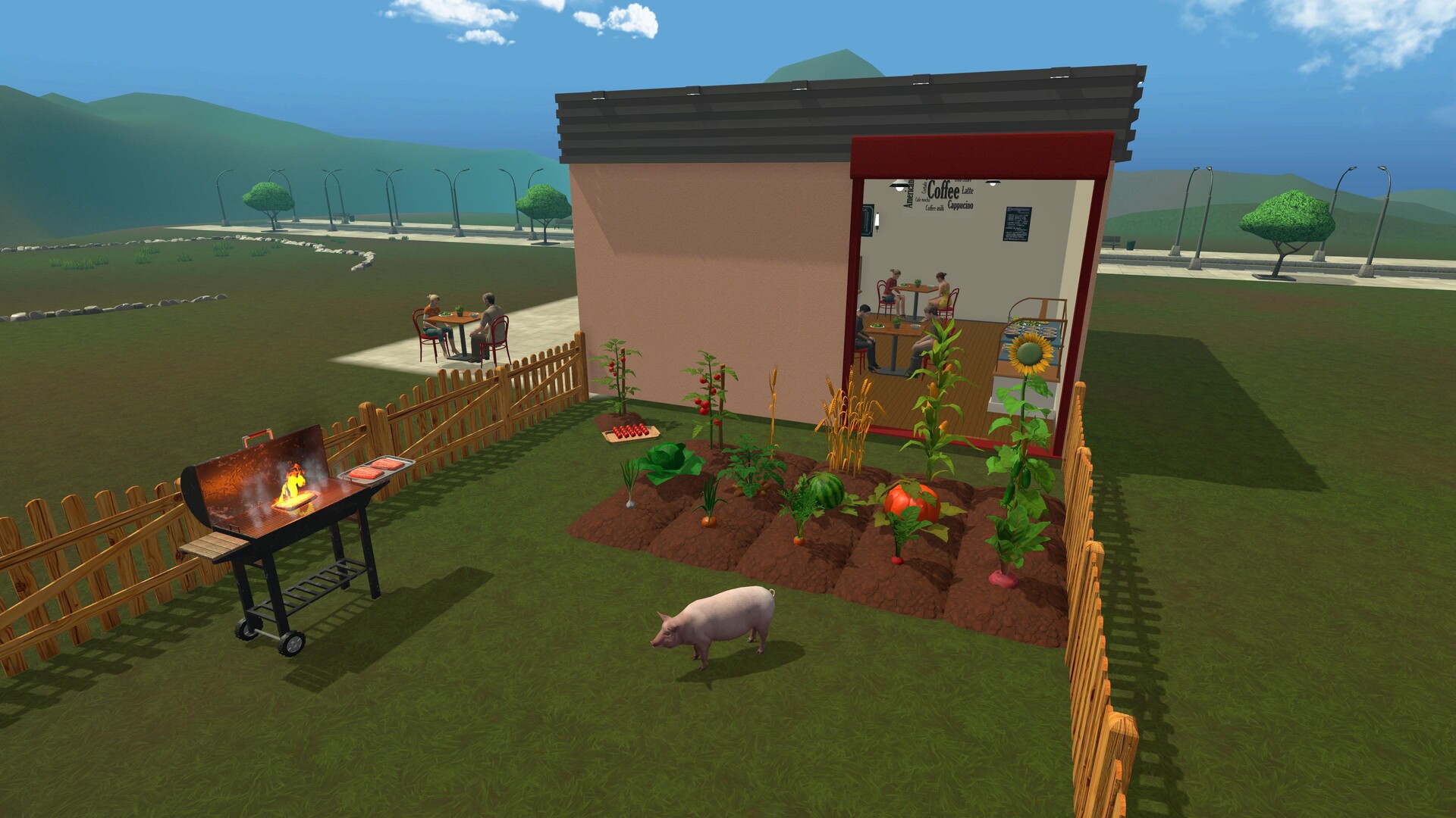 Farm to Restaurant Simulator screenshot 1