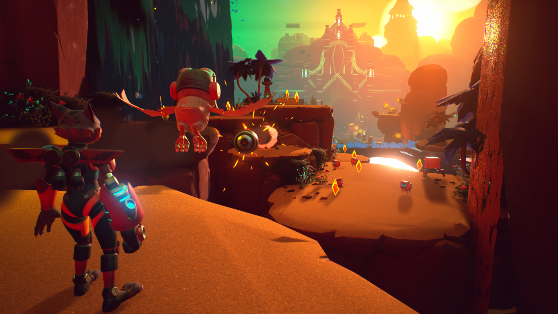 Skylar & Plux: Adventure On Clover Island screenshot 1