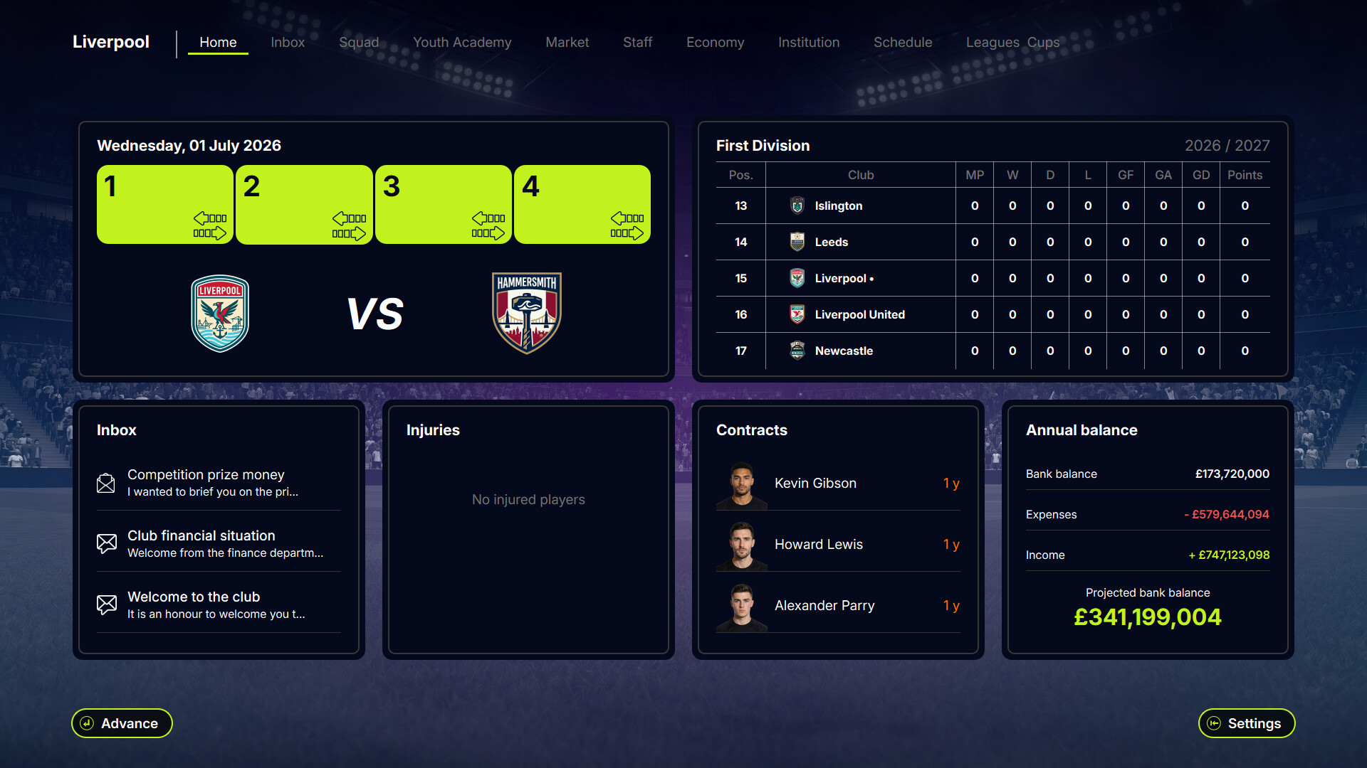 FD 27: Direct Your Football Club screenshot 3