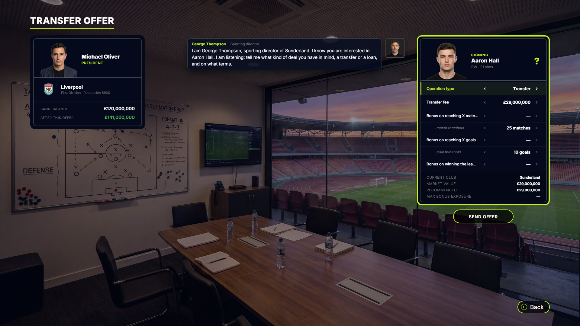FD 27: Direct Your Football Club screenshot 7