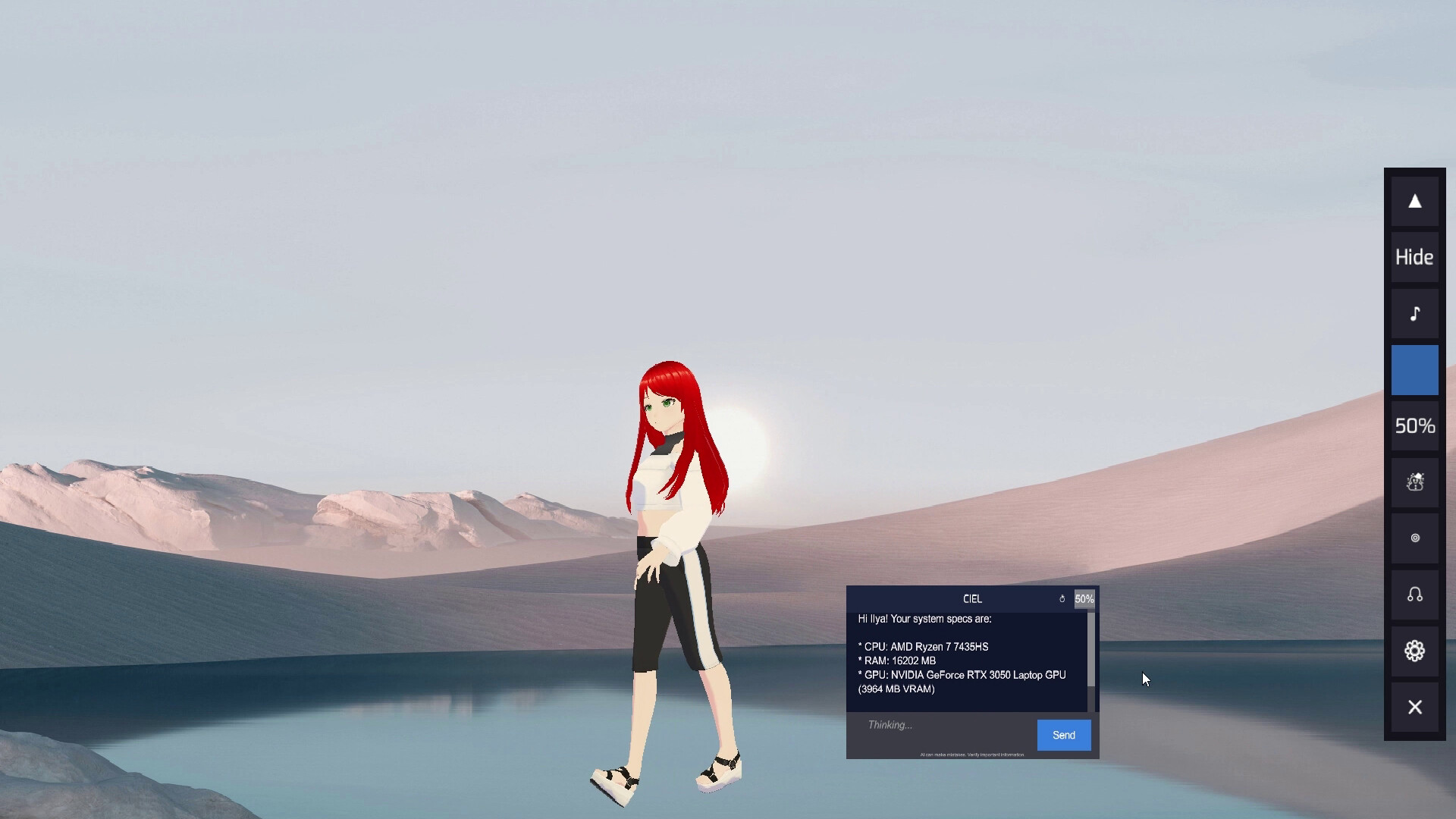 CielChan: Anime Desktop AI Companion screenshot 13