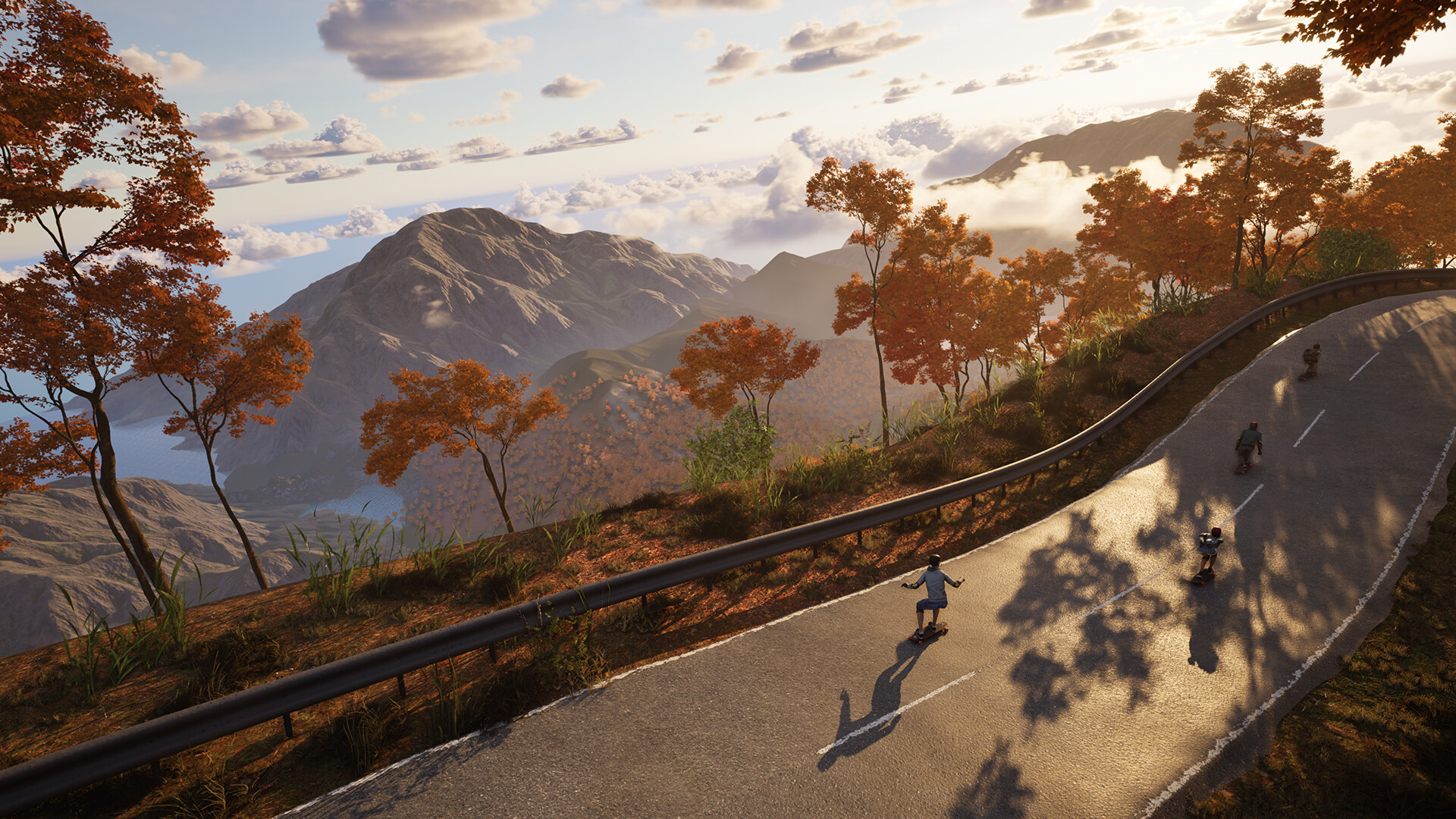 Longboard Skate Downhill Simulator screenshot 7