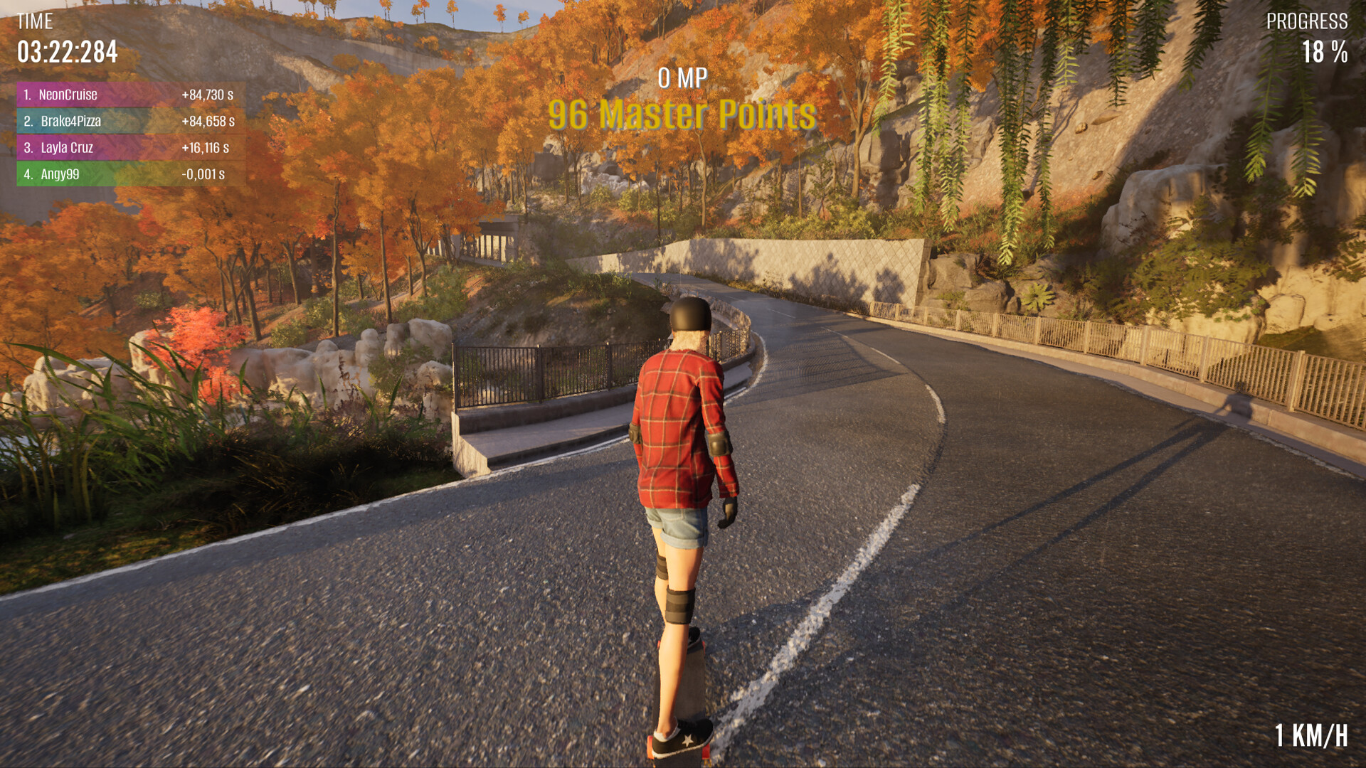 Longboard Skate Downhill Simulator screenshot 9