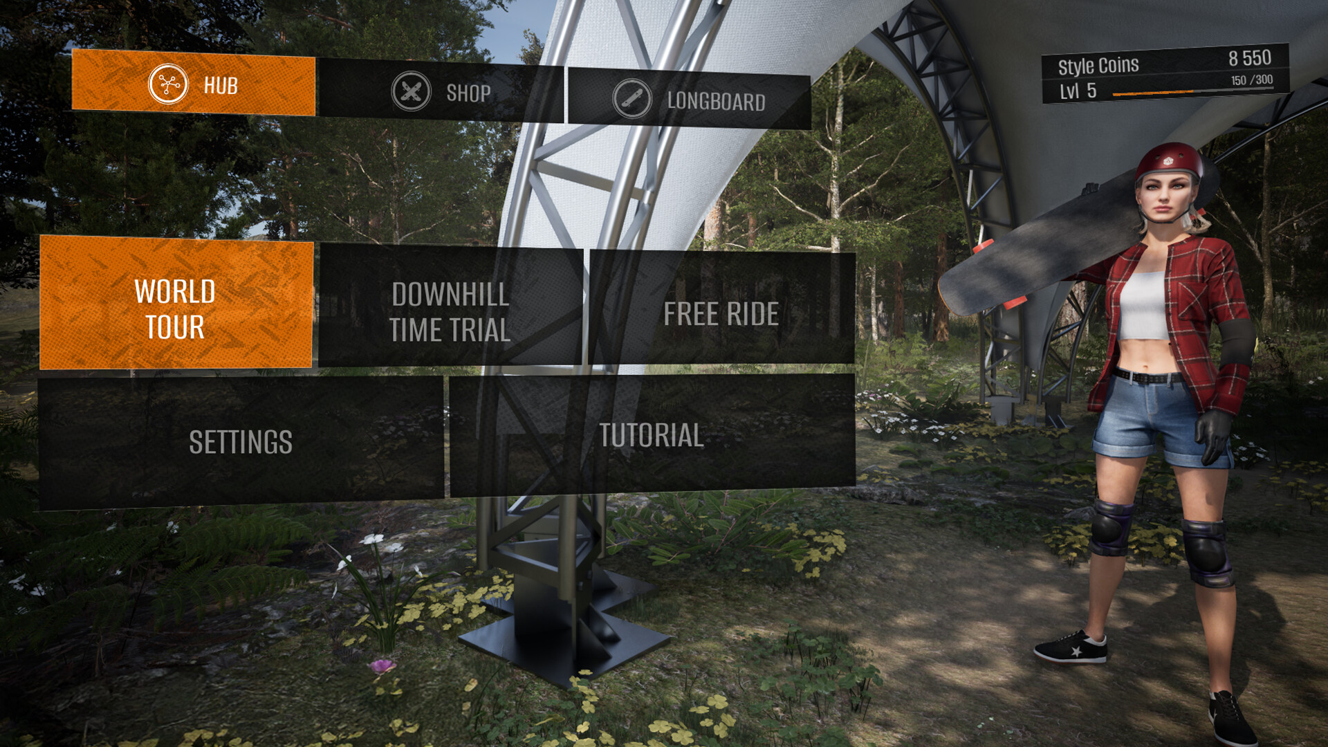 Longboard Skate Downhill Simulator screenshot 5